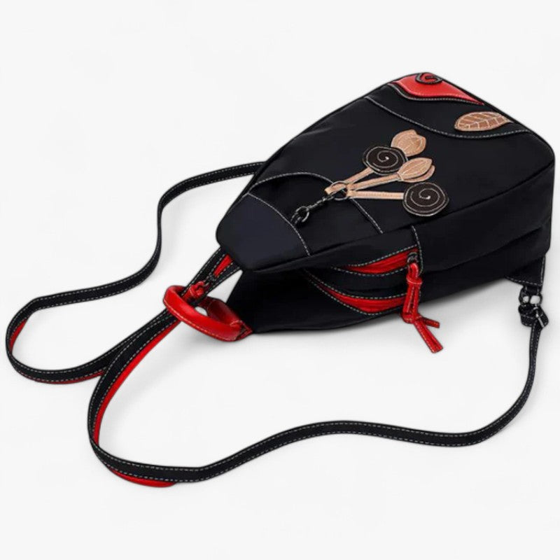 Clara | Vandtæt og rummelig nylon rygsæk til skole og rejser - - bags - {{ product_tags }