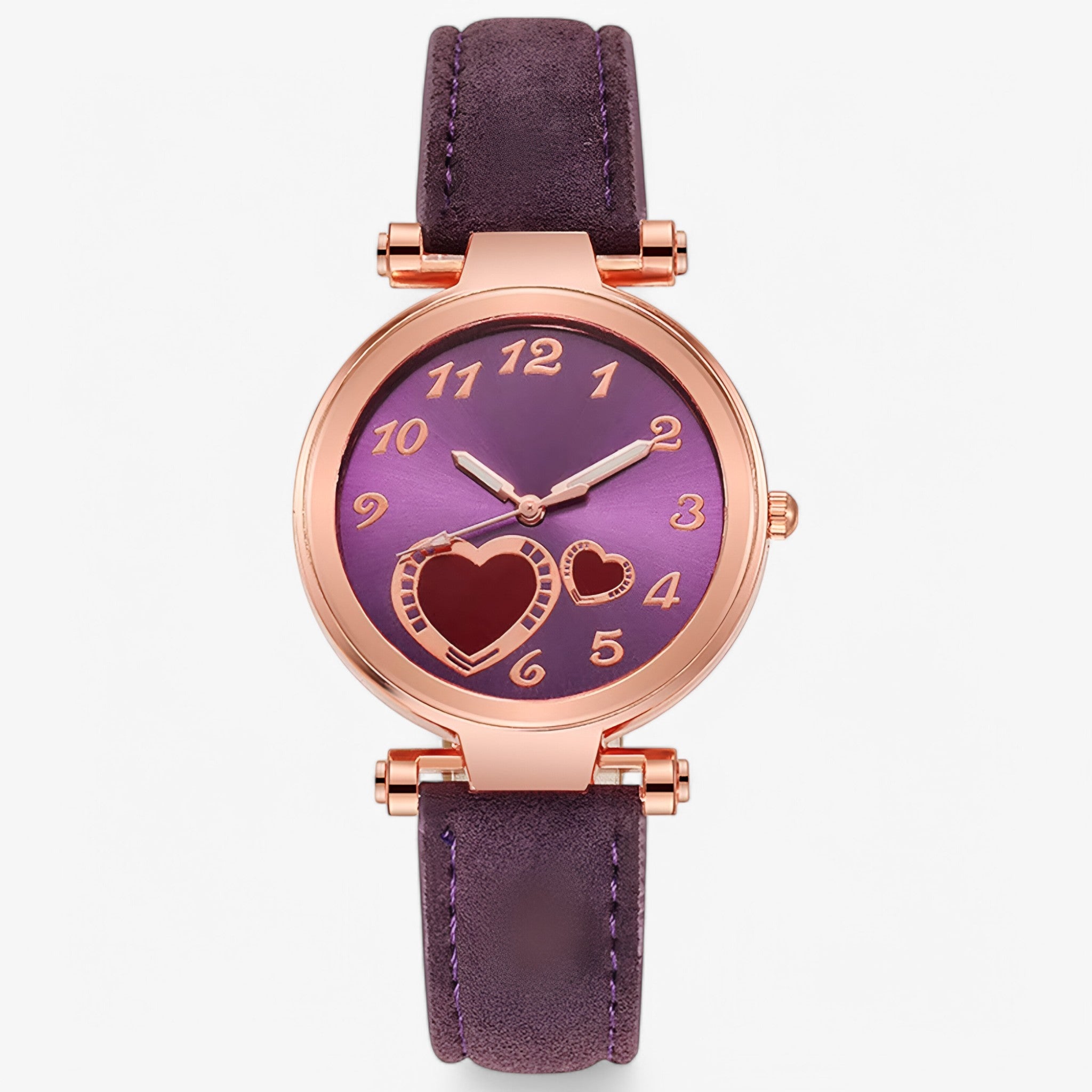 Janice | Dameur i læder med luksuriøst armbåndsdesign og quartz urværk - - watches - {{ product_tags }