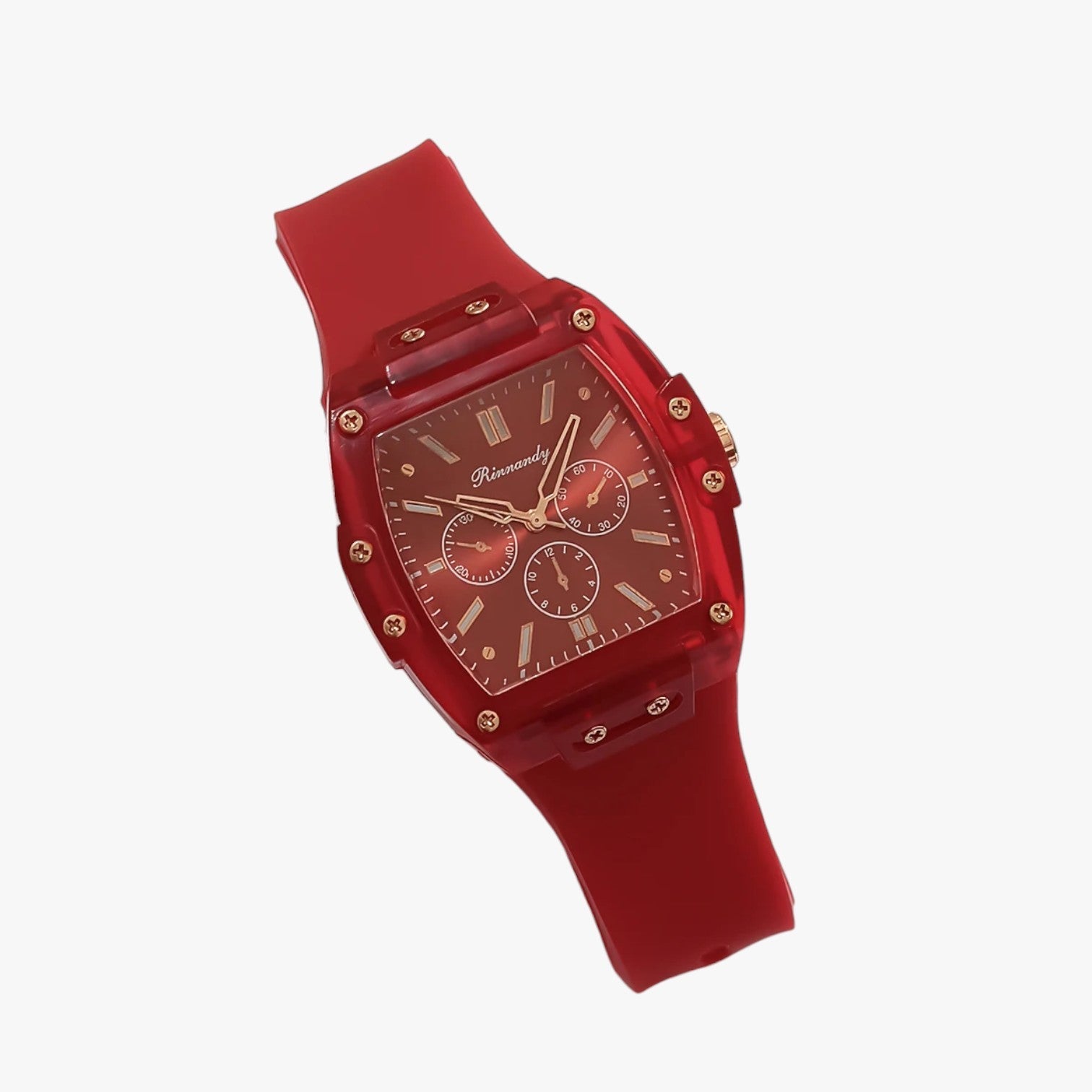 Kiera | Luksuriøst og komfortabelt damesur med silikonearmbånd - - Kiera | Luksuriøst og komfortabelt damesur med silikonearmbånd - €25 - {{ product_tags }