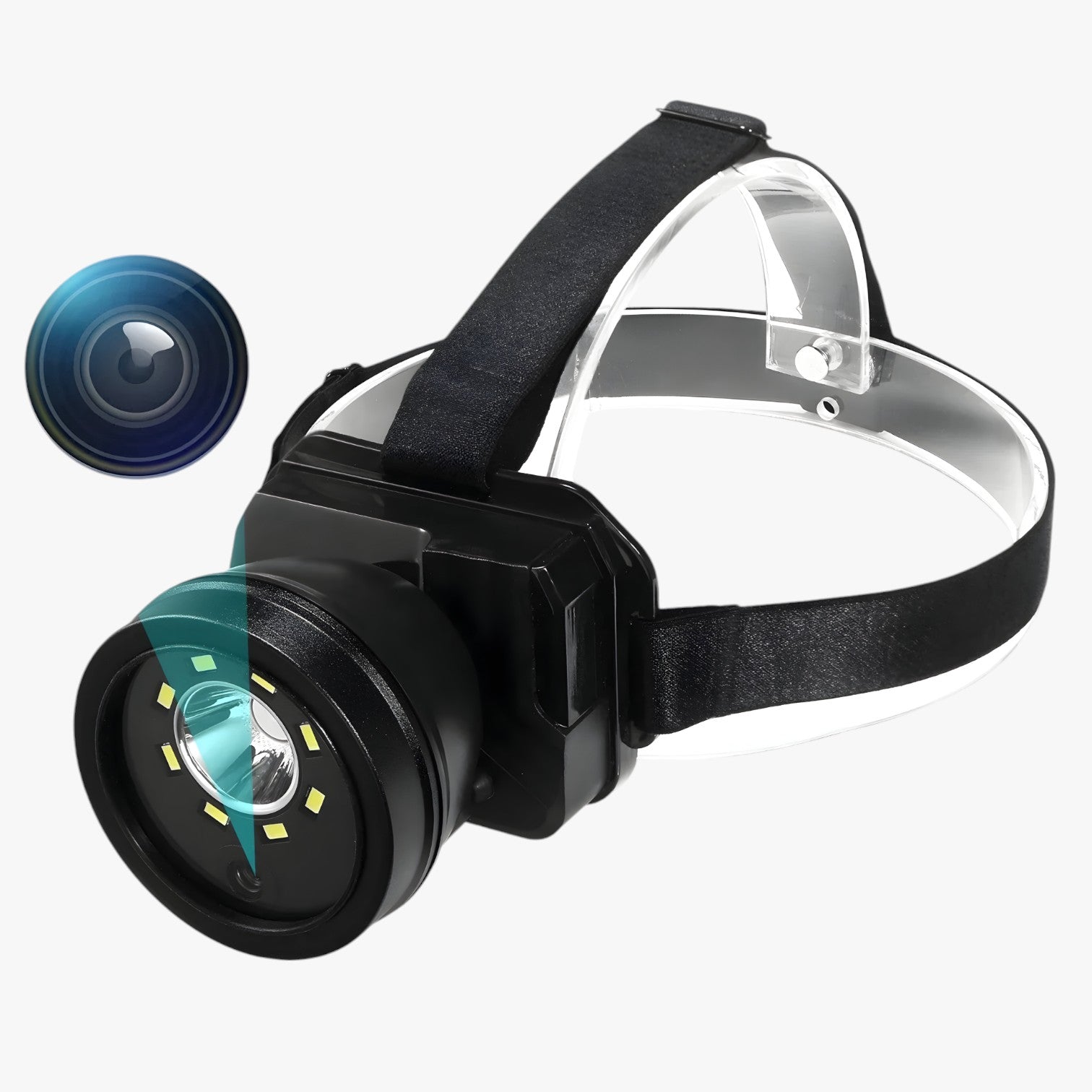 Bram | Full HD Hovedlyskamera – Håndfri optagelse - KS-901 - Bram | Full HD Hovedlyskamera – Håndfri optagelse- €25 - {{ product_tags }