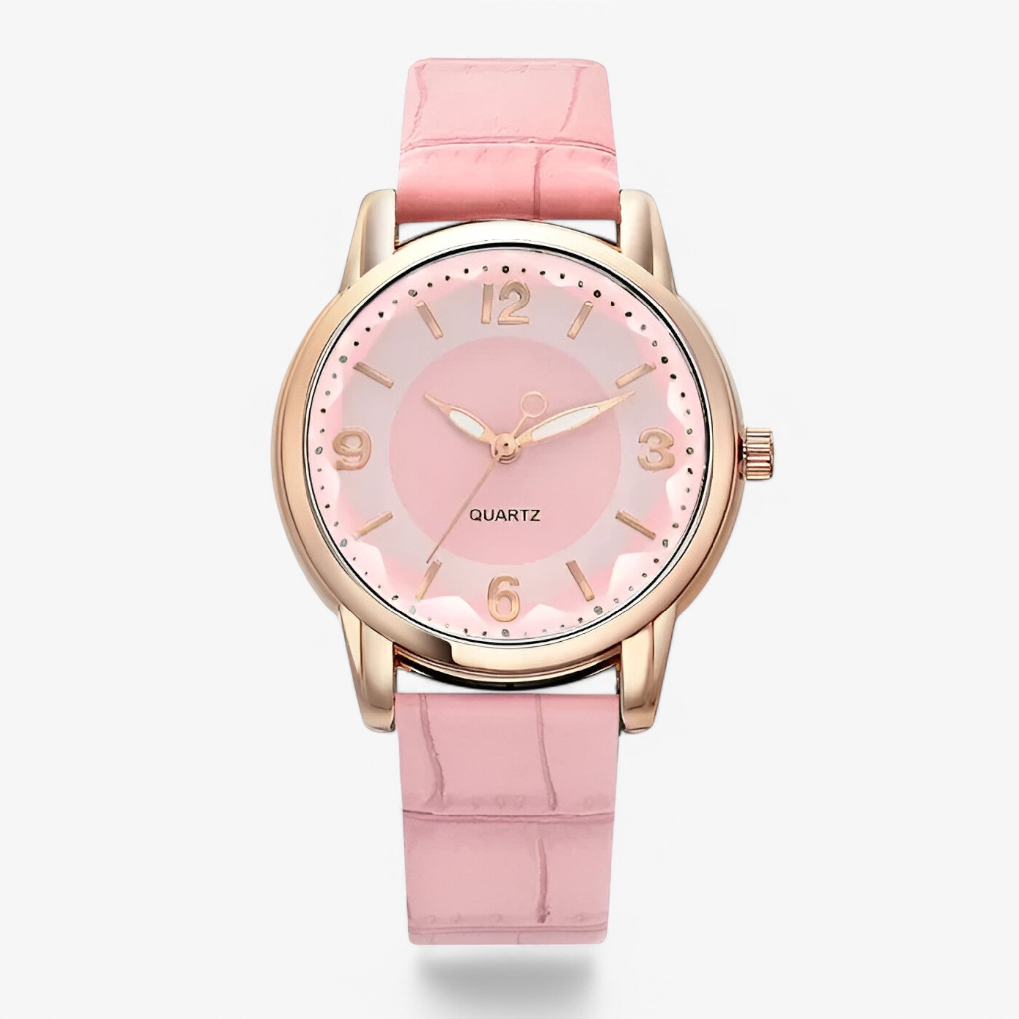 Beatrice | Luksus quartz dameur med elegant design - Lyserød - Beatrice | Luksus quartz dameur med elegant design- €25 - {{ product_tags }