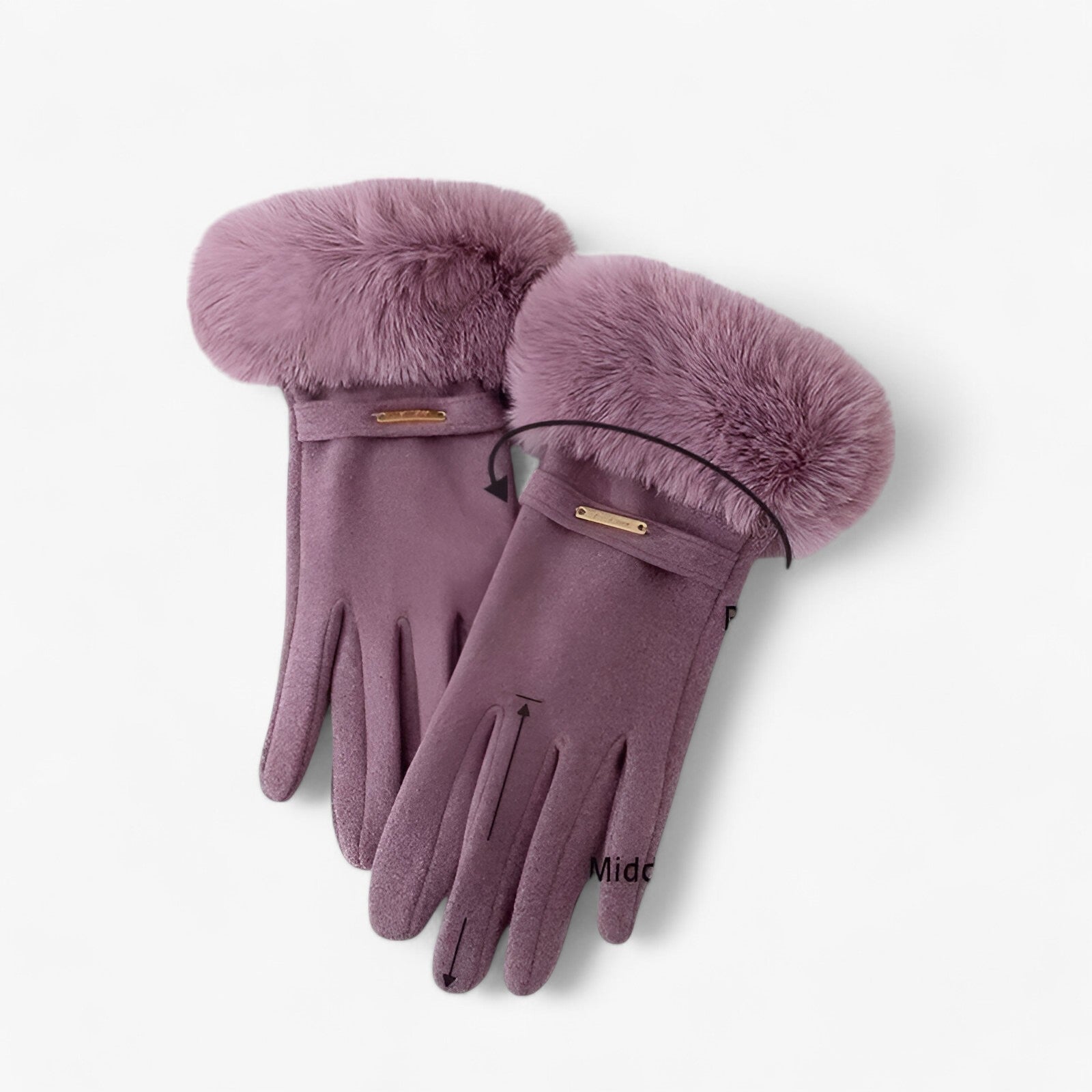 Emma | Elegante Touchscreen Handsker til Kolde Vinterdage - - winter - {{ product_tags }