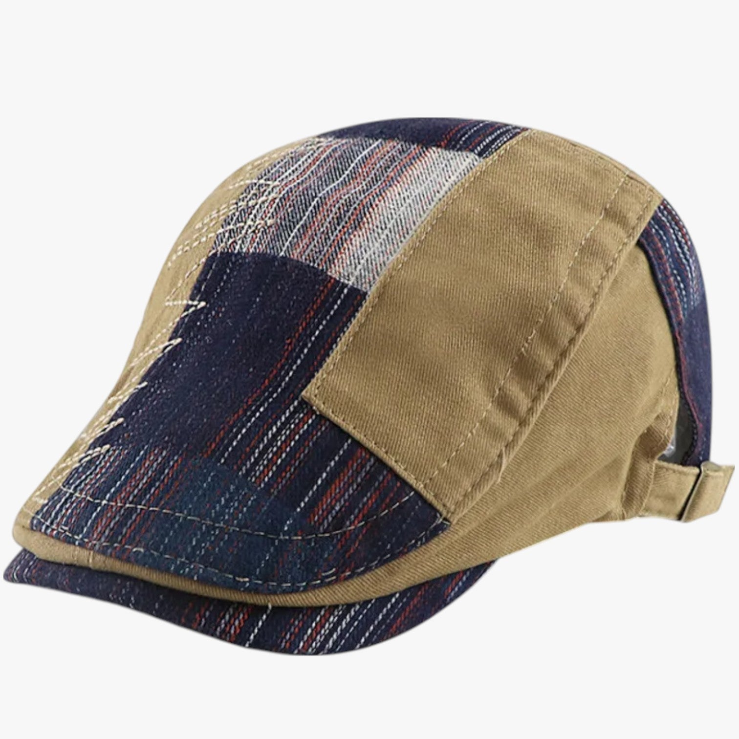 Diego | Bomuldscap i Casual og Åndbar - Khaki Hovedstørrelse 55-60cm - Diego | Bomuldscap i Casual og Åndbar - €25 - {{ product_tags }