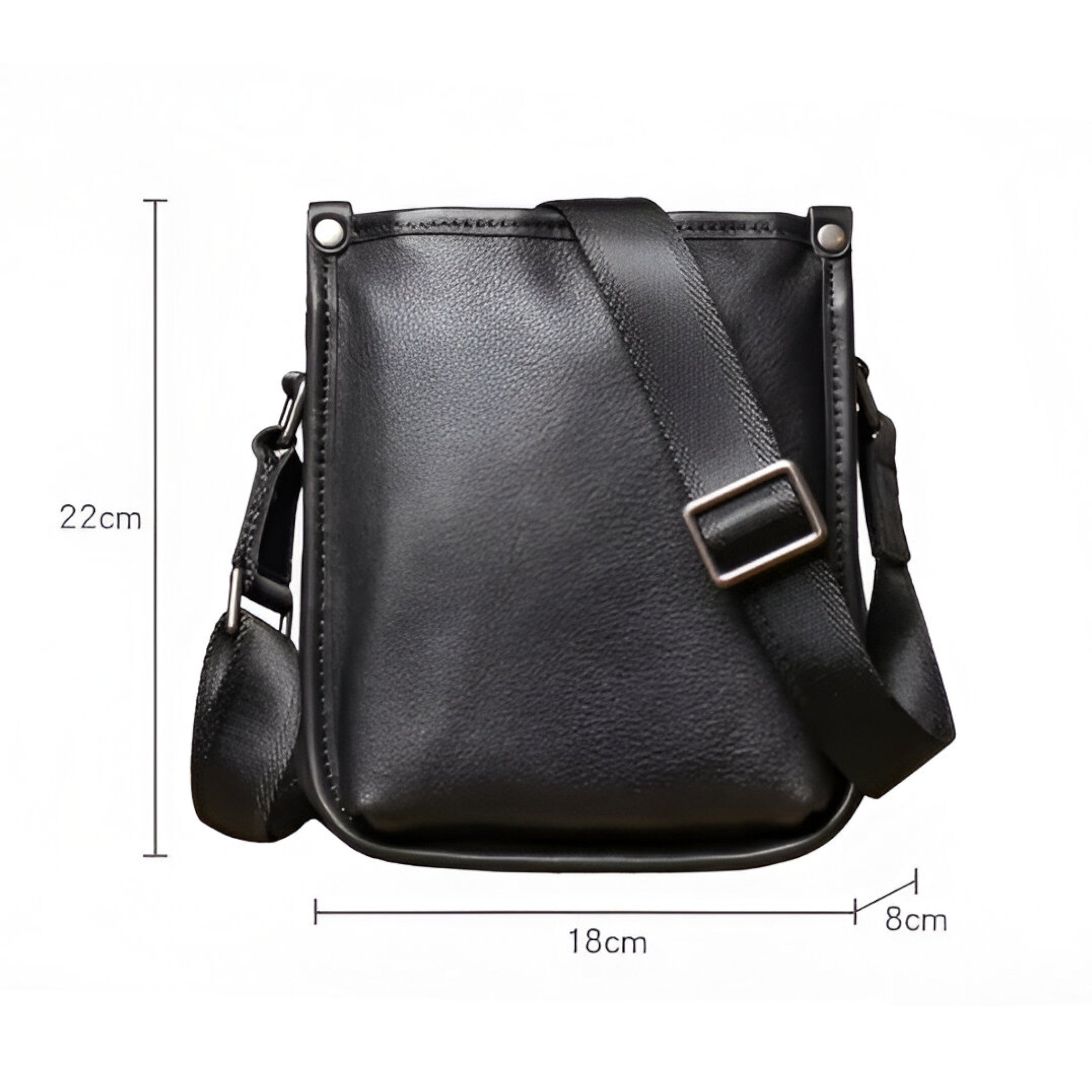 Nathan | Skuldertaske - Alsidigt lædermodel - - bags - {{ product_tags }