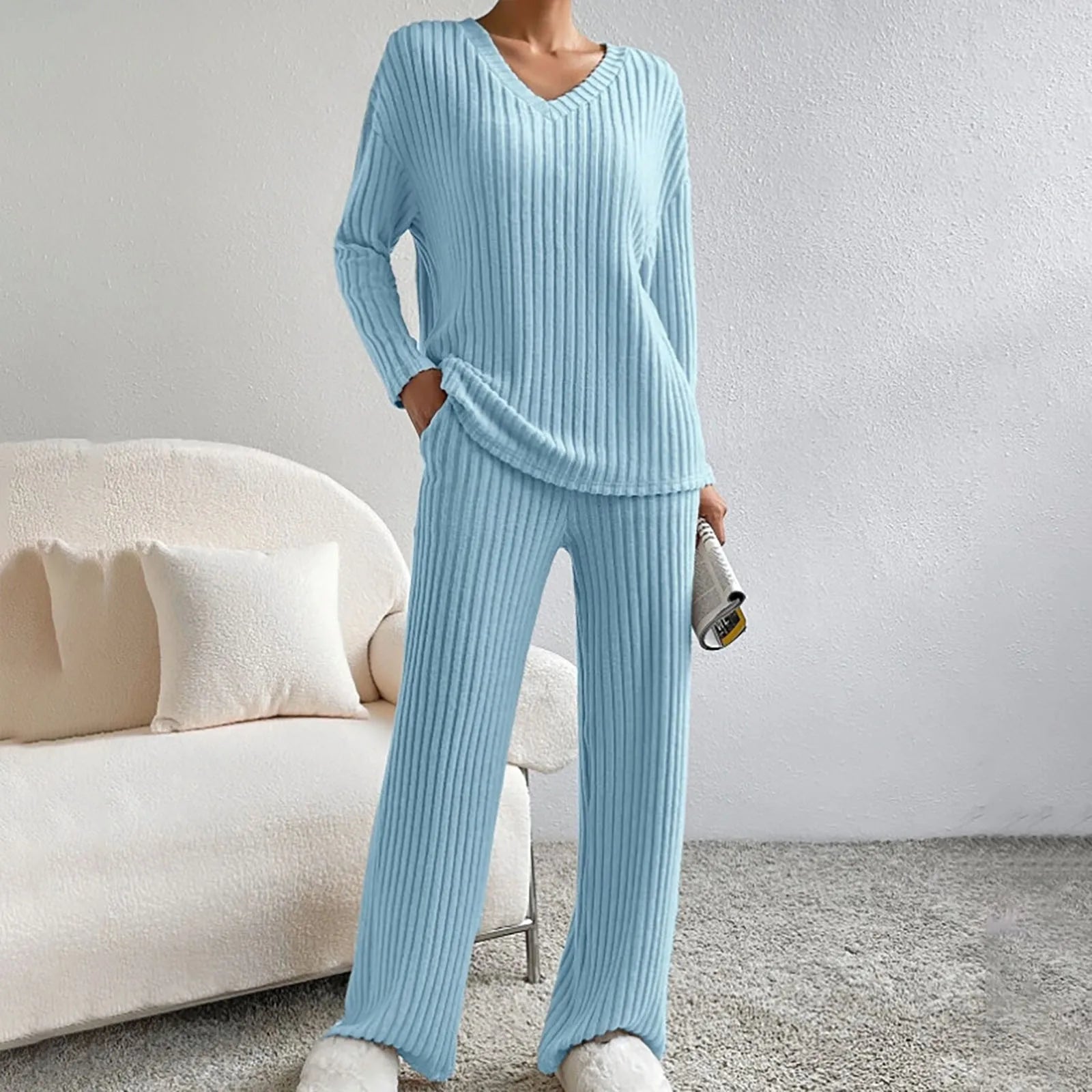 Luna | Strik Co-Ord Sæt