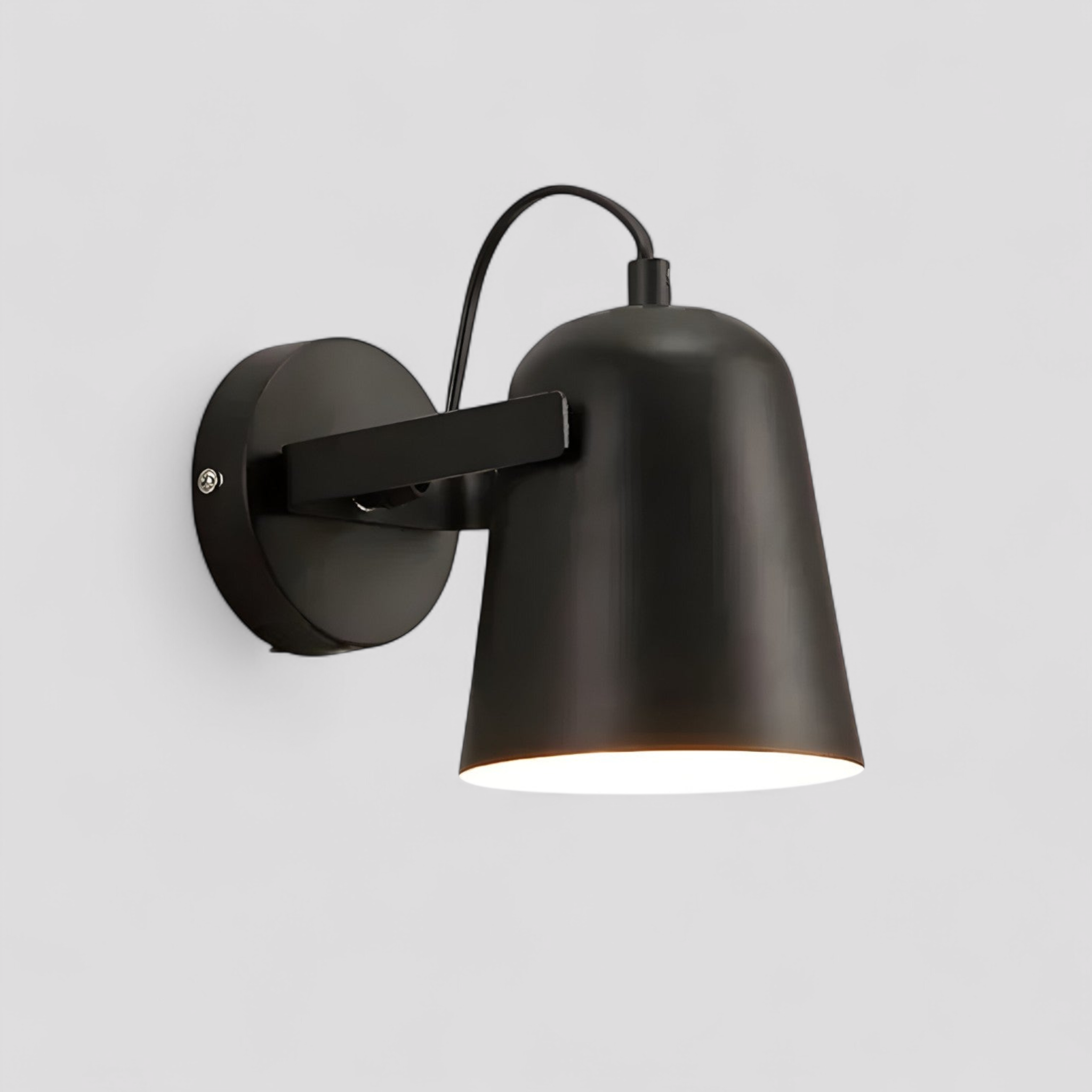 Dario | Justerbar LED væglampe - Stilfuld Belysning - Sort - house & garden - {{ product_tags }
