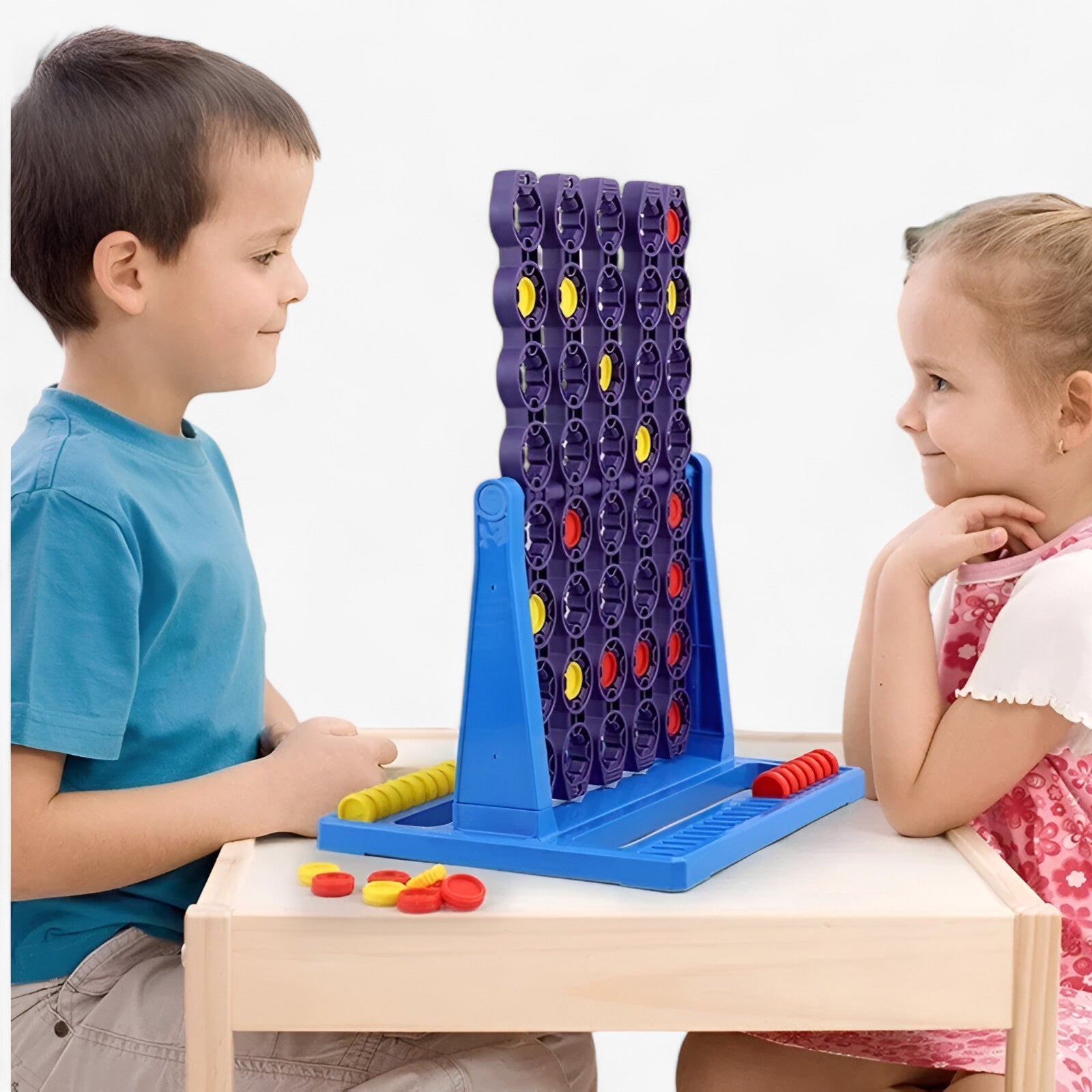 Drejende Sjov | Connect 4 Spin Spil - - other - {{ product_tags }