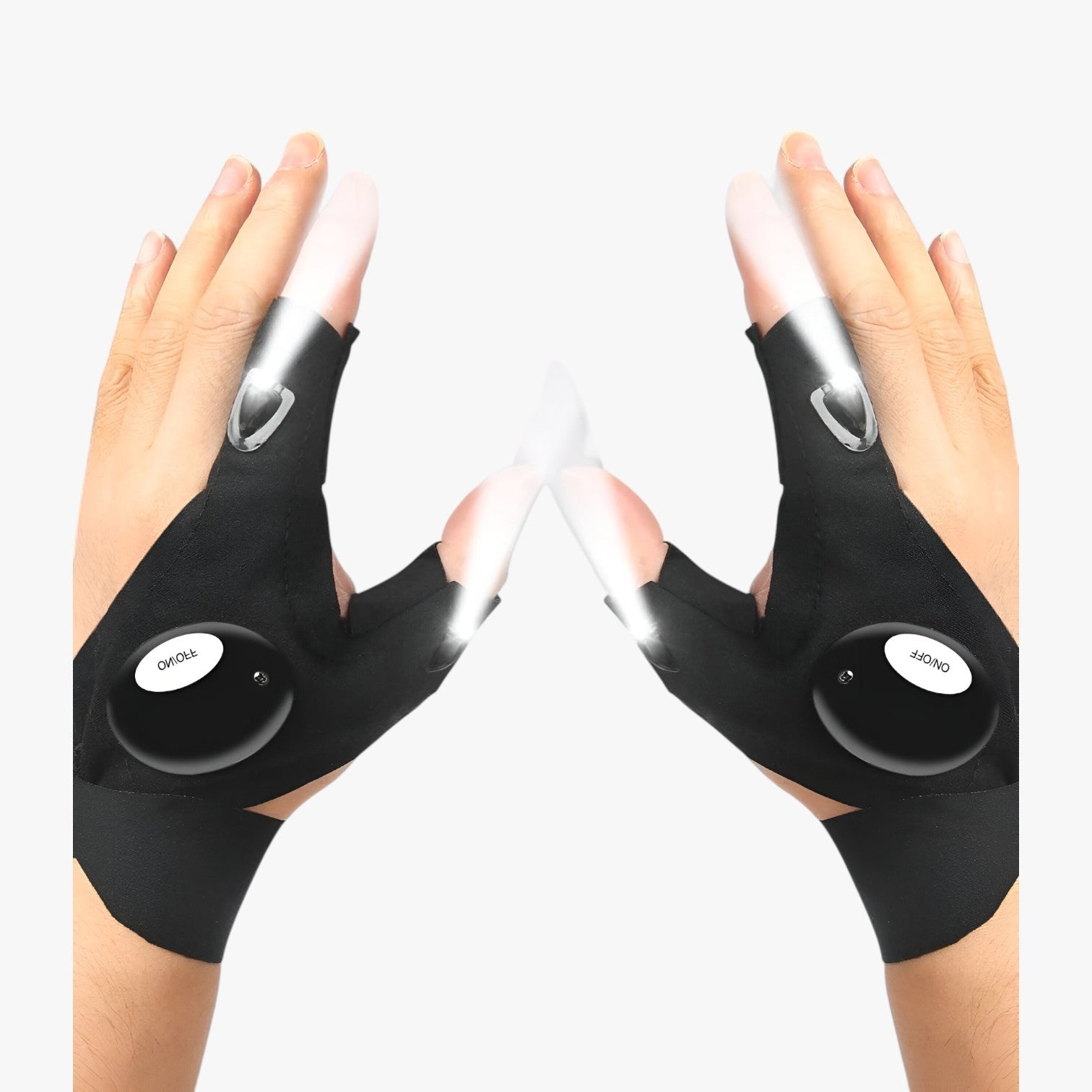 Harrison | LED fingerløse handsker med handsfree lys til udendørs brug - - other - {{ product_tags }