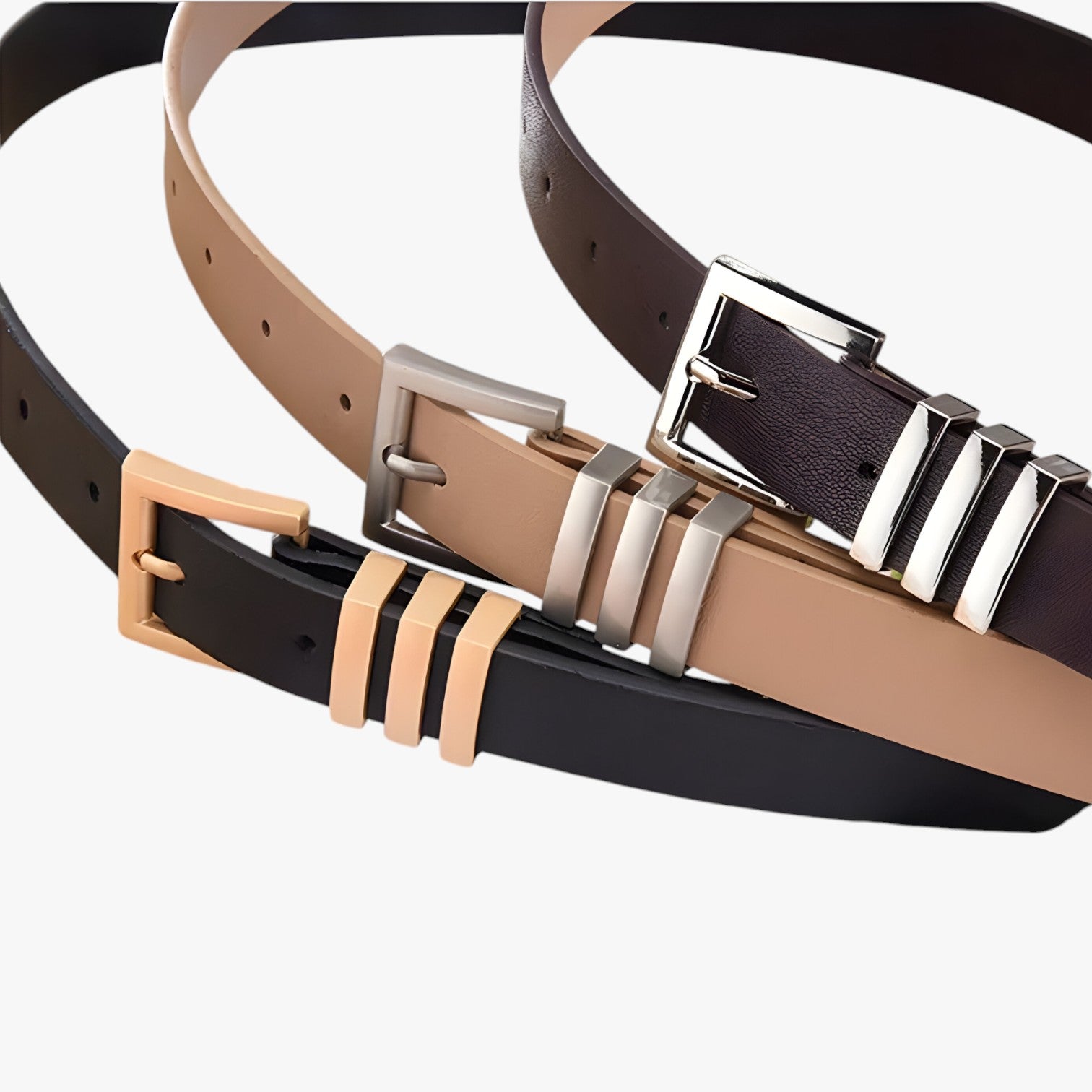 Kaylee | Elegant og alsidig – Stilfuld damesnor med gulds spænde - - women's fashion - {{ product_tags }