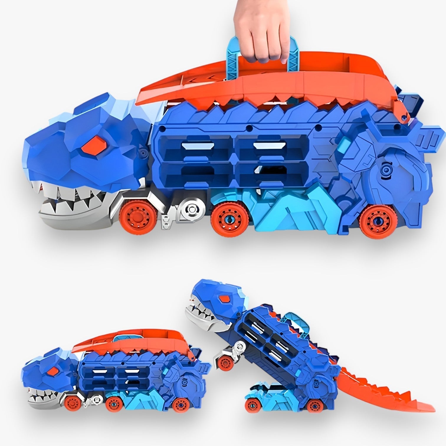 Dinosaur Varebil – Sammenklappeligt Transformerer Legetøj - - baby - {{ product_tags }