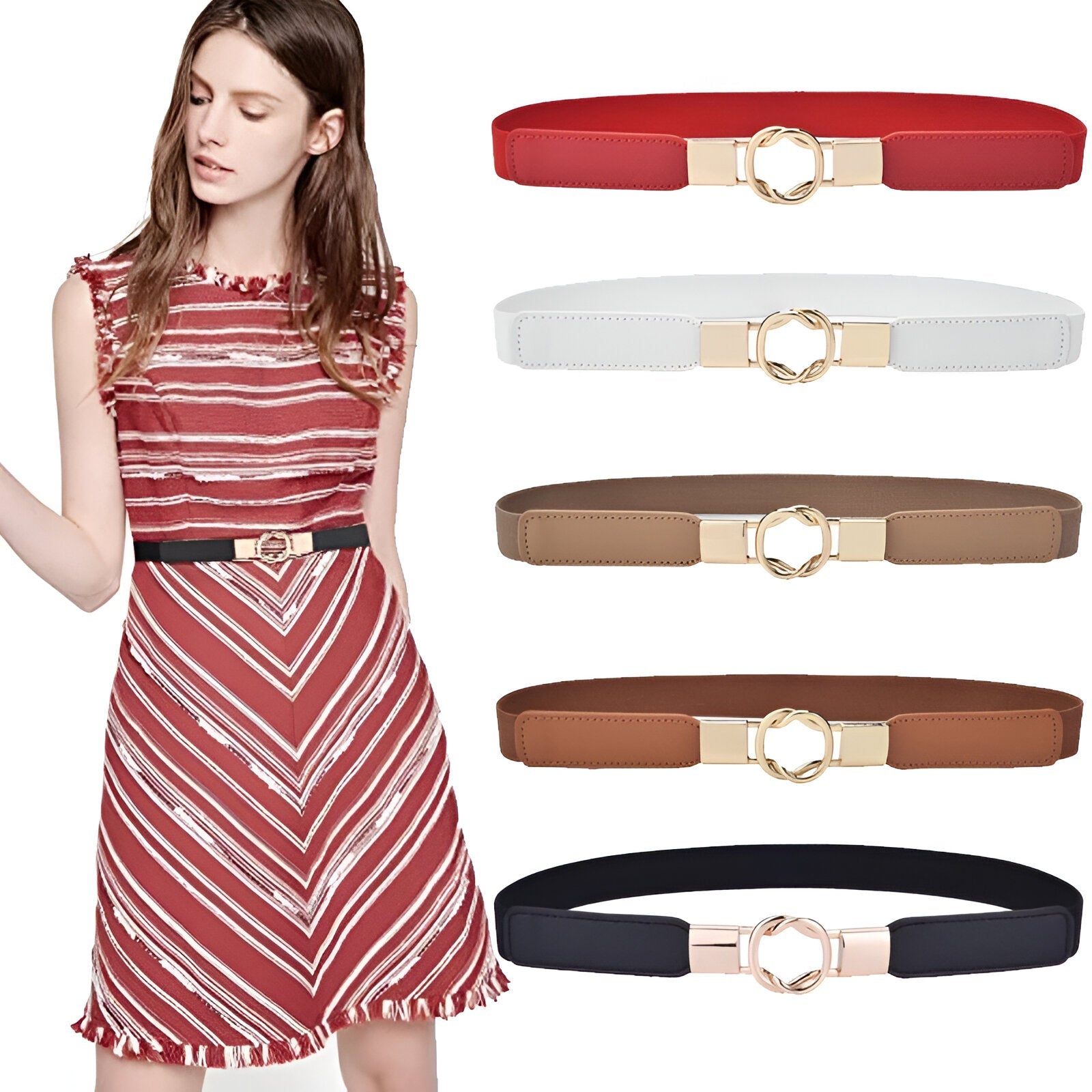 Ivy | Tynd elastisk talje til kjoler og store størrelser - - women's fashion - {{ product_tags }