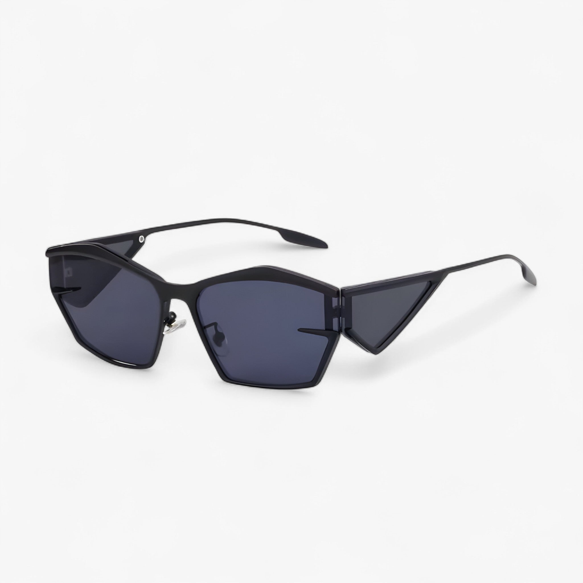 Zane | Y2K metal punk solbrille til udendørsbrug - Sort - men's fashion - {{ product_tags }