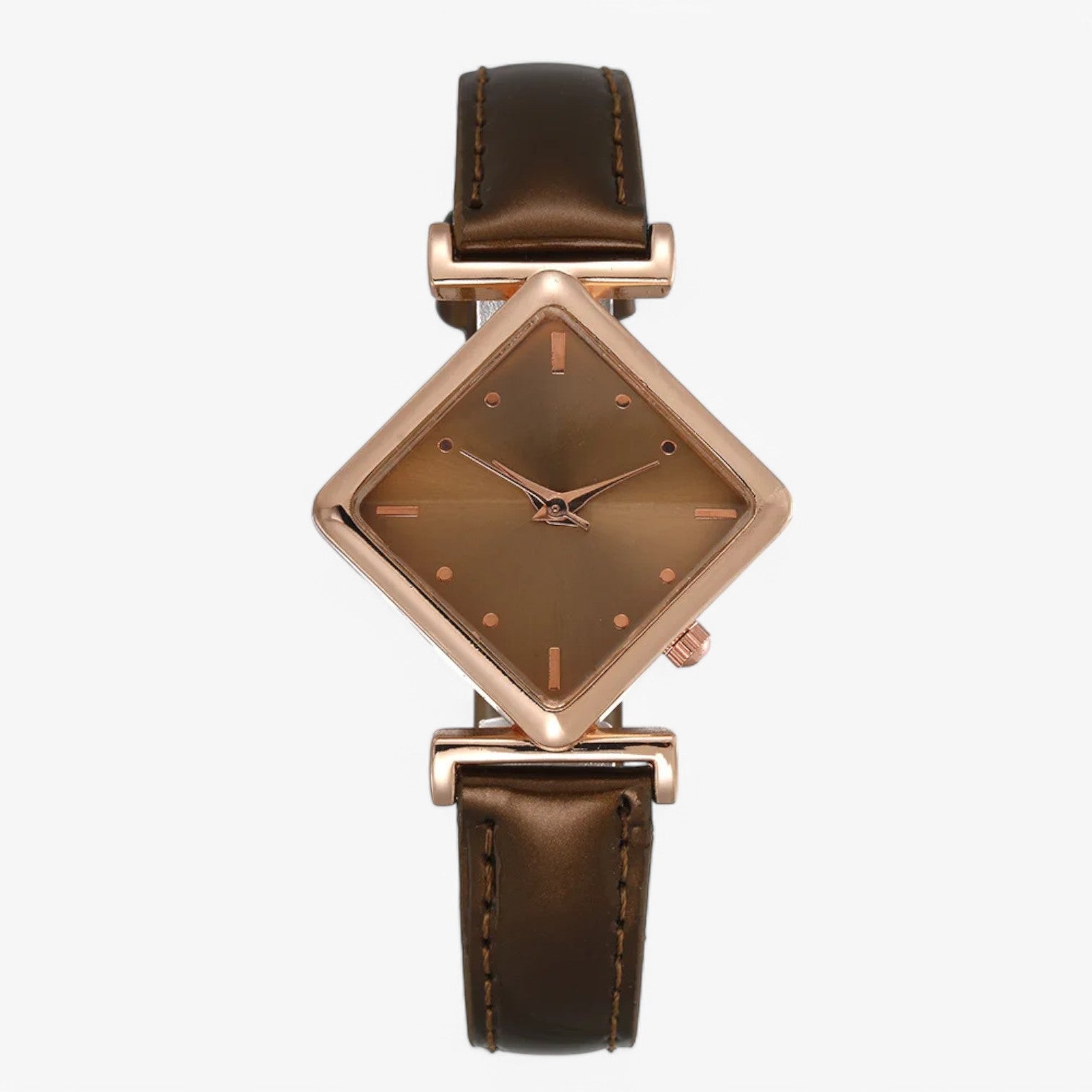 Aileen | Luksus Læderur – Tidlos Elegance & Komfort - Brun - watches - {{ product_tags }
