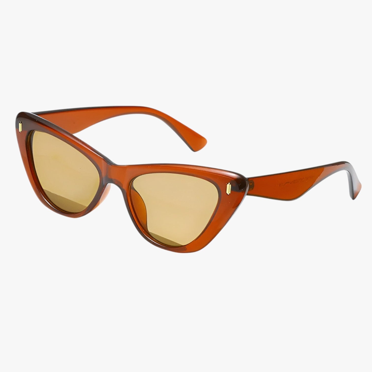 Kamila | Vintage Chic - Ovale Cat-Eye solbrille til UV-beskyttelse - - women's fashion - {{ product_tags }