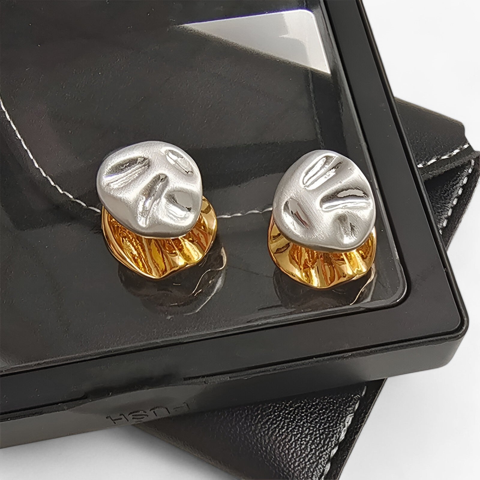 Jocelyn | Metaløreringe til kvinder - stilfulde festgaver med ryg-til-front-design - Stil 2 - women's fashion - {{ product_tags }