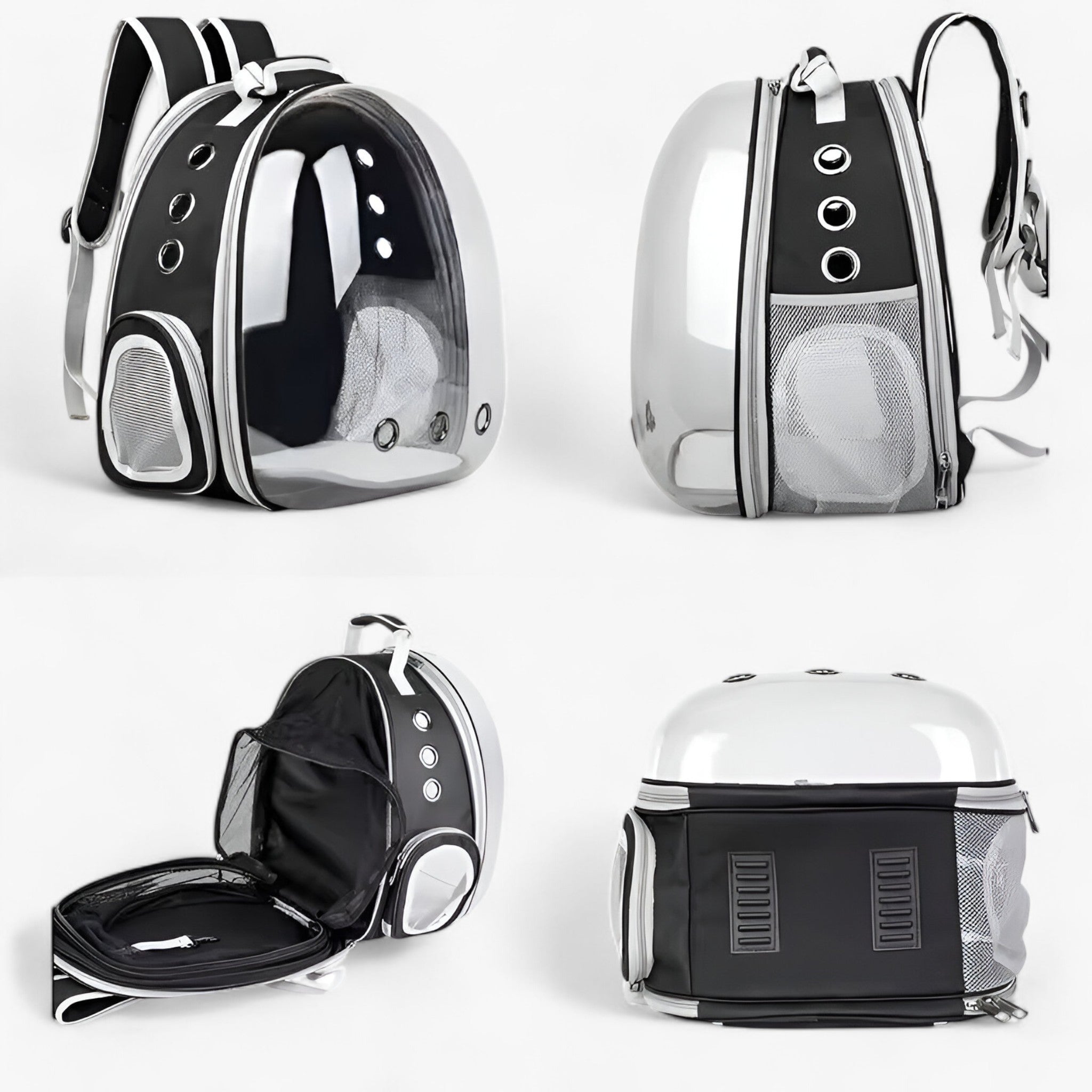 Luna | Rummelig Astronaut-kattenrygsæk med Boblevindue - - other - {{ product_tags }