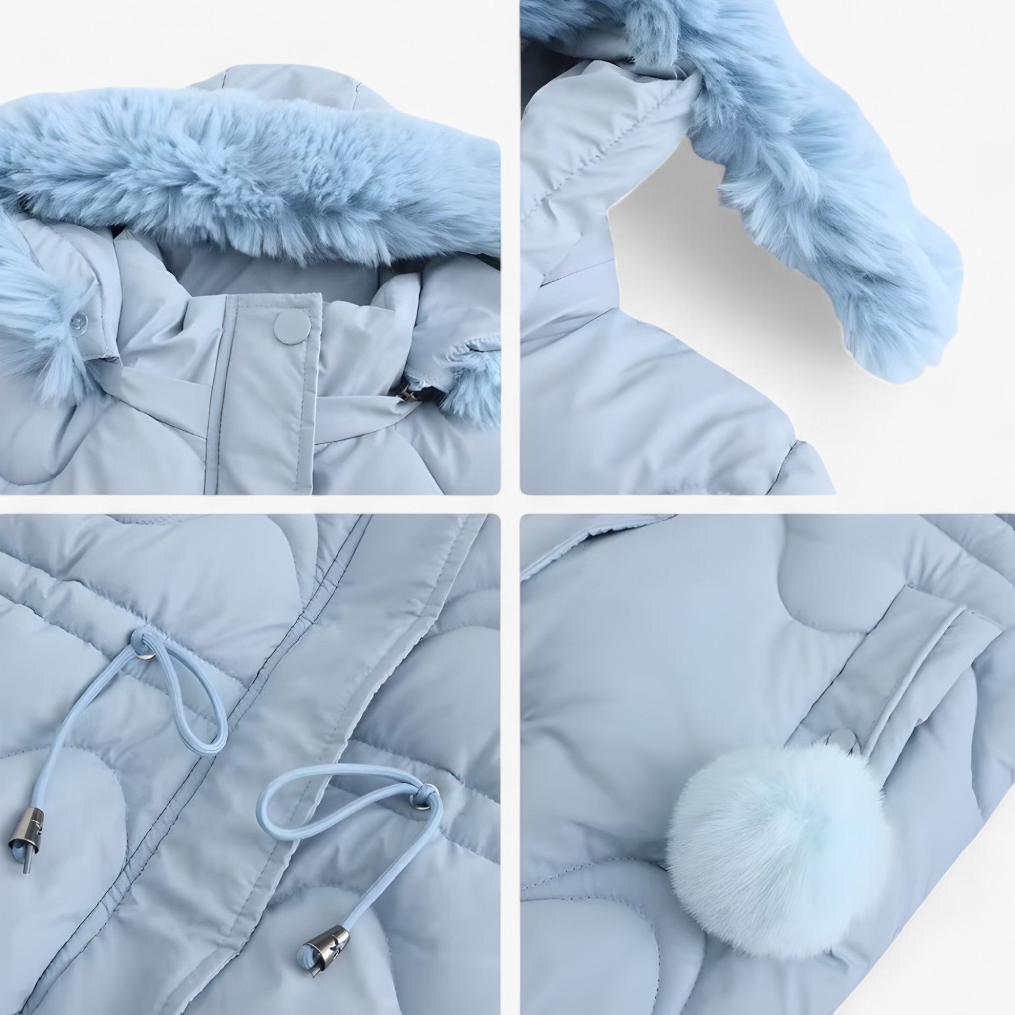 Aira | Vinterdunjakke - med hætte og tyk pels for maksimal varme - - winter - {{ product_tags }