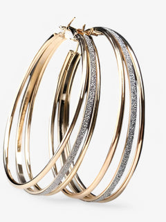 Marian | Stilfulde Store Hoop Øreringe – Tidsløs & Trendy