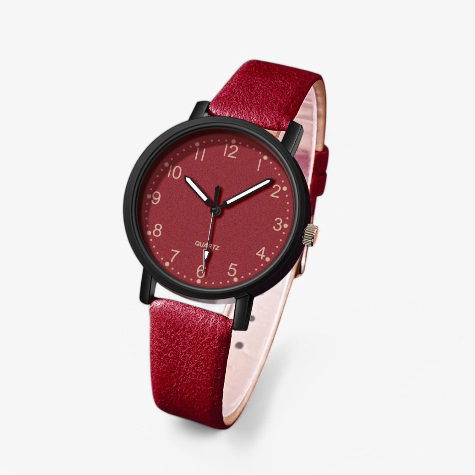 Aylani | Vintage dameur – Stilfuld og komfortabel - Rød - watches - {{ product_tags }
