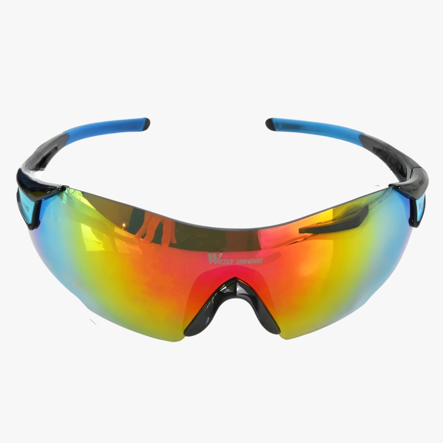 Roderick | Vind- og vandtæt cykelbrille – klart udsyn og ultimativ beskyttelse - Sort Blå - other - {{ product_tags }