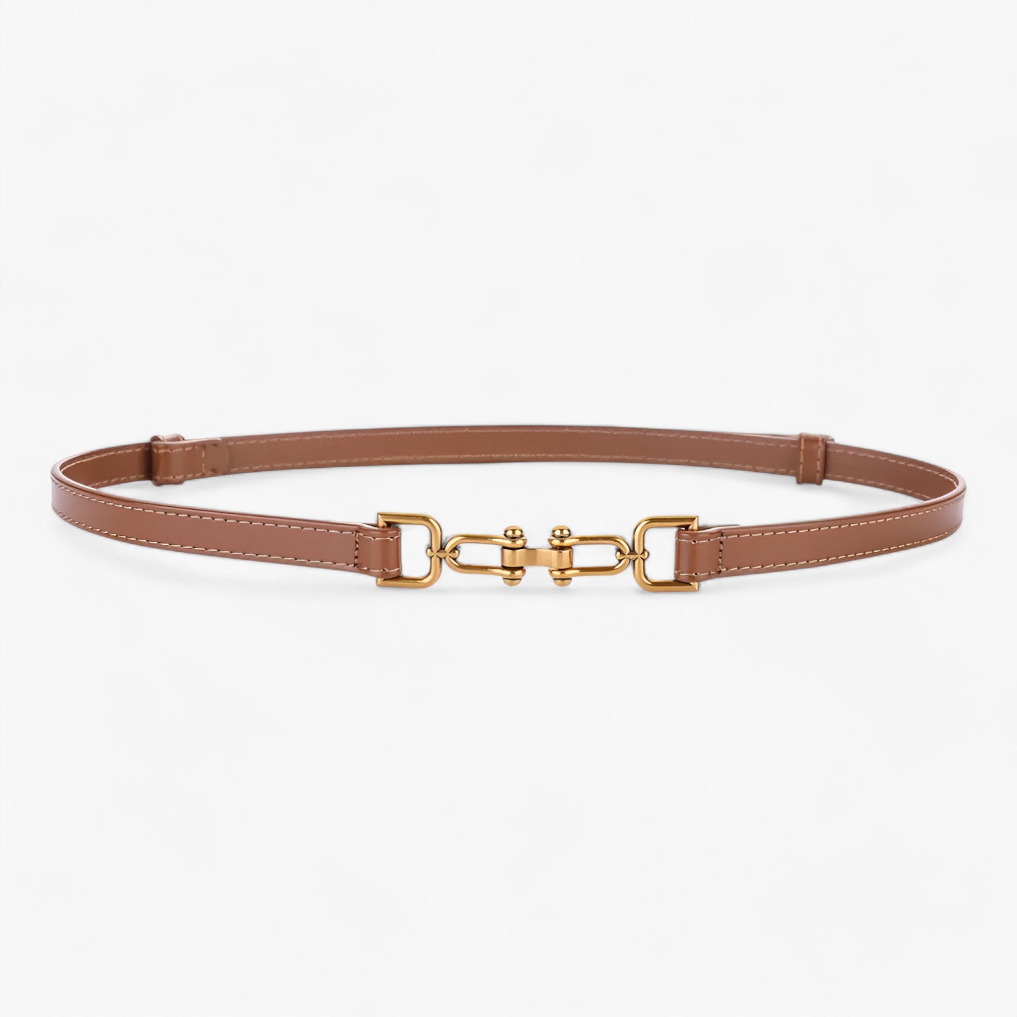 Amelia | Damebælte - Elegant og bæredygtig - Karamel 95 CM - women's fashion - {{ product_tags }
