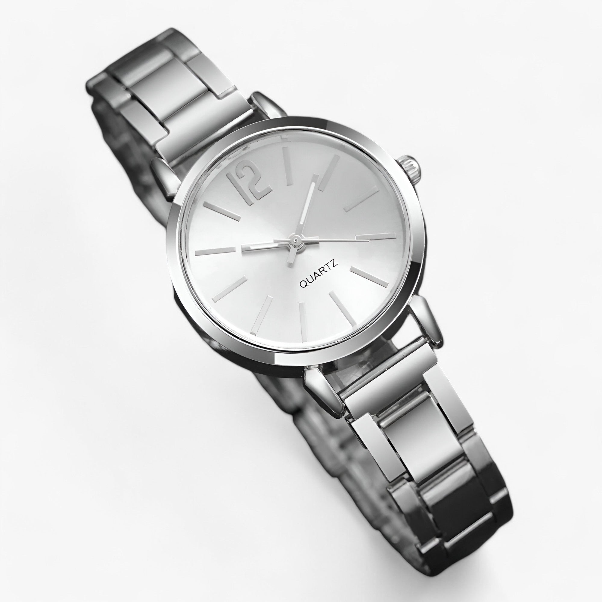 Lorena | Elegant dameur sæt - Stylet rustfrit stål & armbånd - - watches - {{ product_tags }