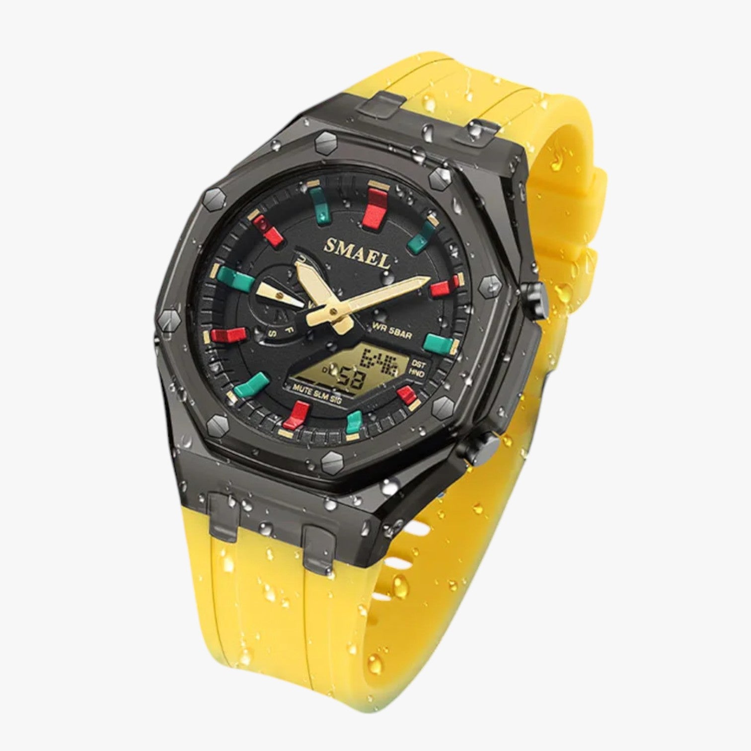 Ciara | Damesur | Vandtæt & Dobbelt Tidsvisning - - watches - {{ product_tags }