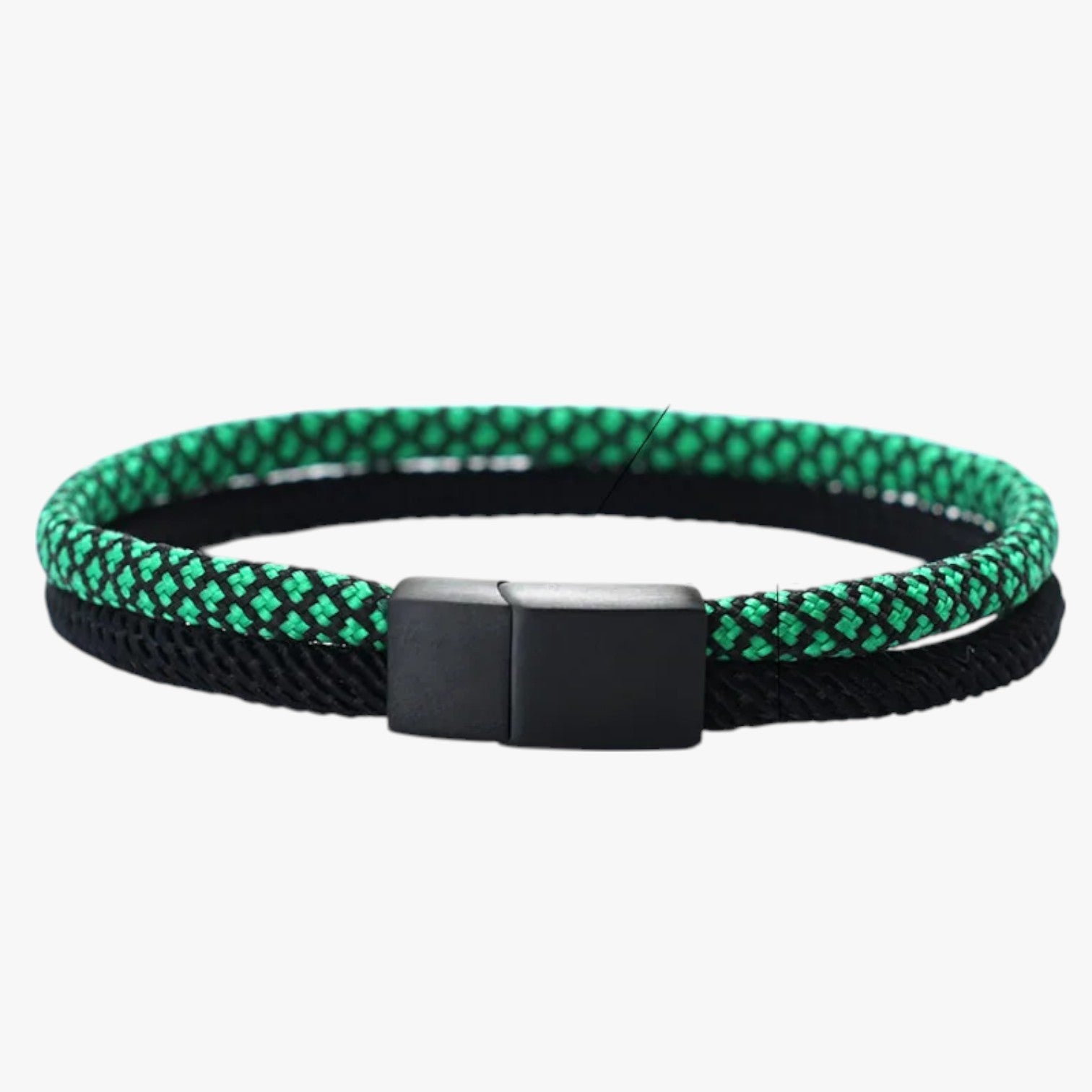Devin | Bicolour Paracord Armbånd med Magnetspænde - - Devin | Bicolour Paracord Armbånd med Magnetspænde - €25 - {{ product_tags }