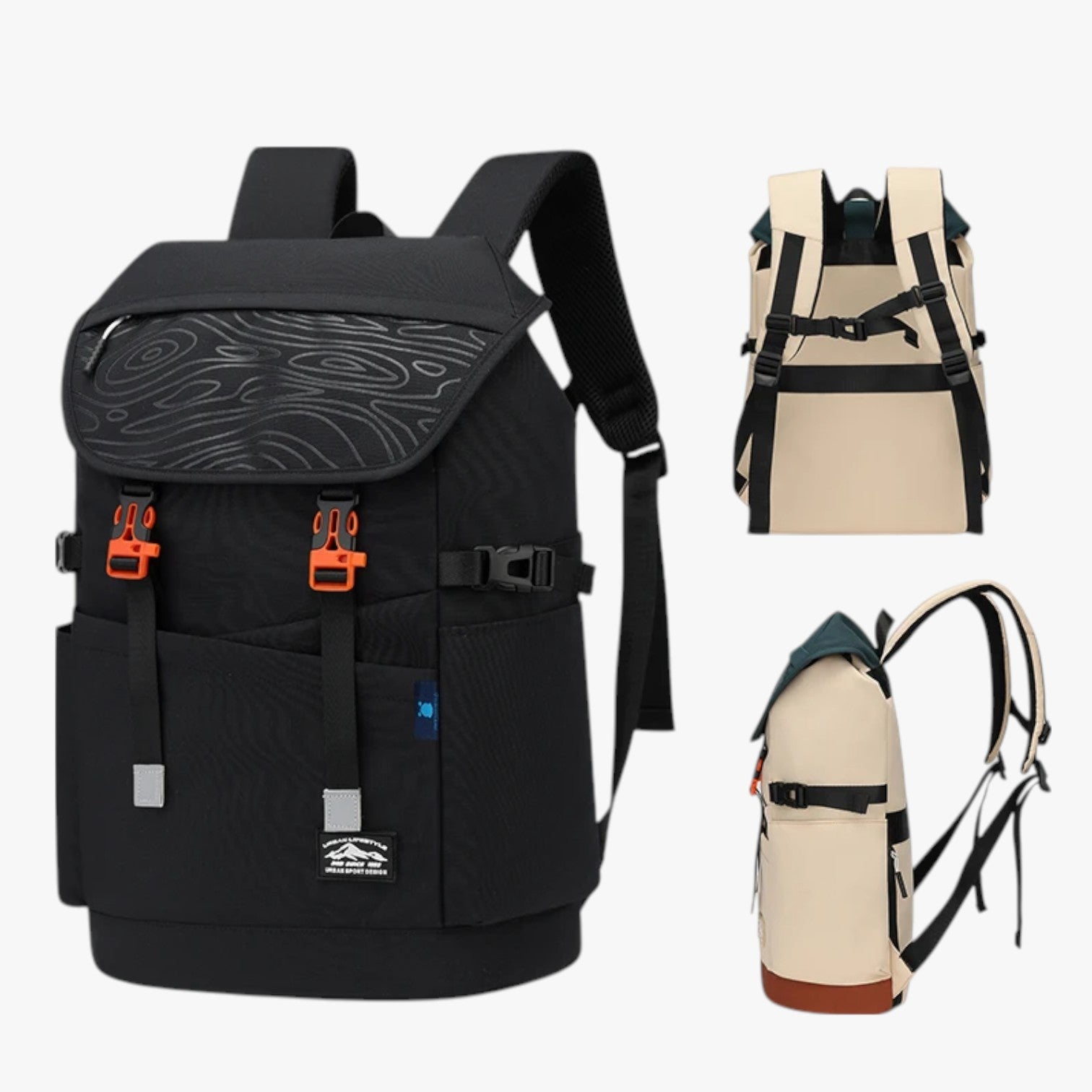 Maxwell | Udendørs Rygsæk 40L Kompakt, rummelig, klar til eventyr - - Maxwell | Udendørs Rygsæk 40L Kompakt, rummelig, klar til eventyr - €25 - {{ product_tags }