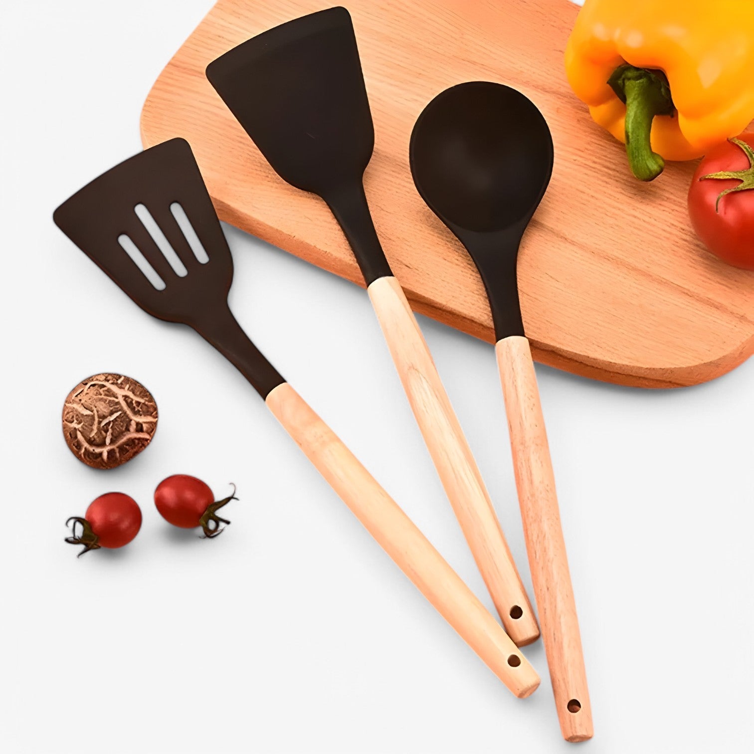 Triana | Silikone køkkenredskaber – varmebestandige, non-stick og holdbare - - house & garden - {{ product_tags }