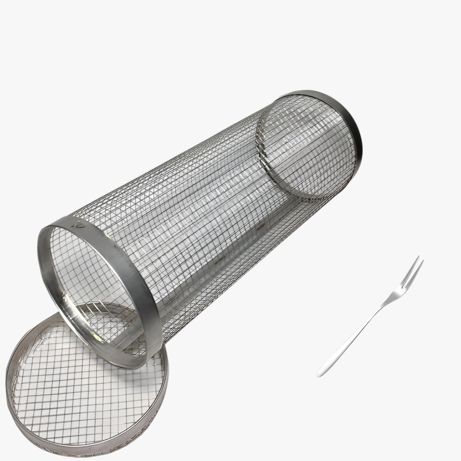 Harmoni | Drejbar BBQ-grillmand – Ensartet madlavning, ingen besvær med at dreje - Stor Kurv x1 - house & garden - {{ product_tags }