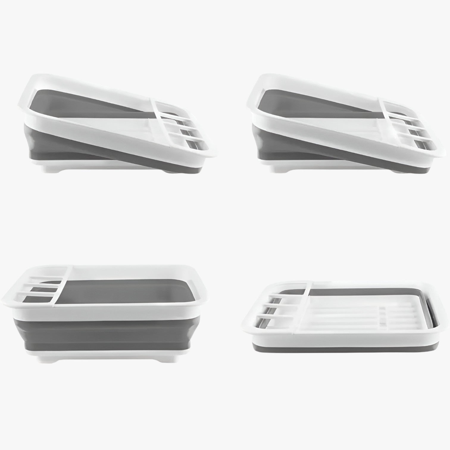 Darian | Compatto og ordnet - Sammenklappelig pladsbesparende opvaskestativ - - house & garden - {{ product_tags }