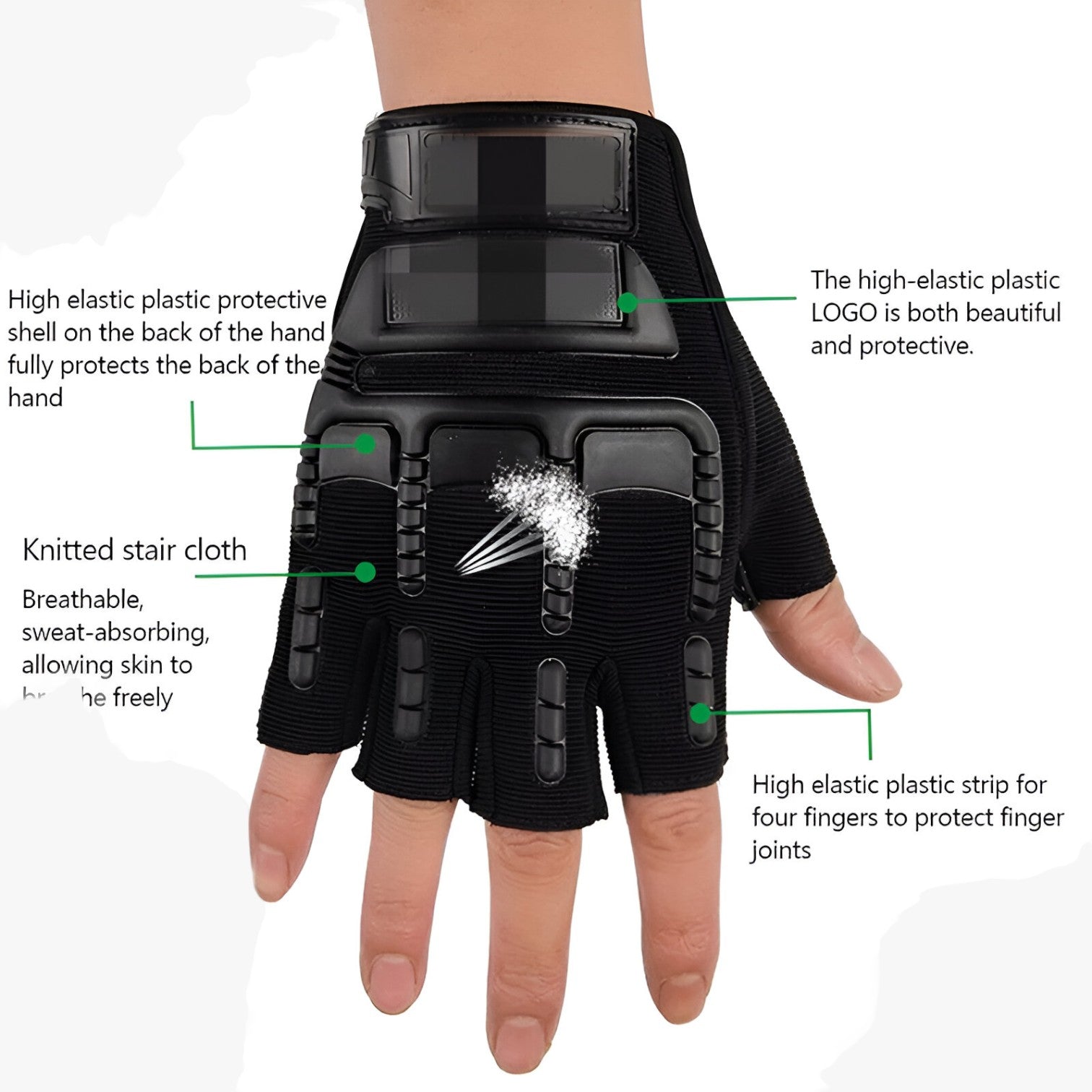 Joseph | Greb & Beskyttelse: Taktiske Halvfinger Handsker - - other - {{ product_tags }