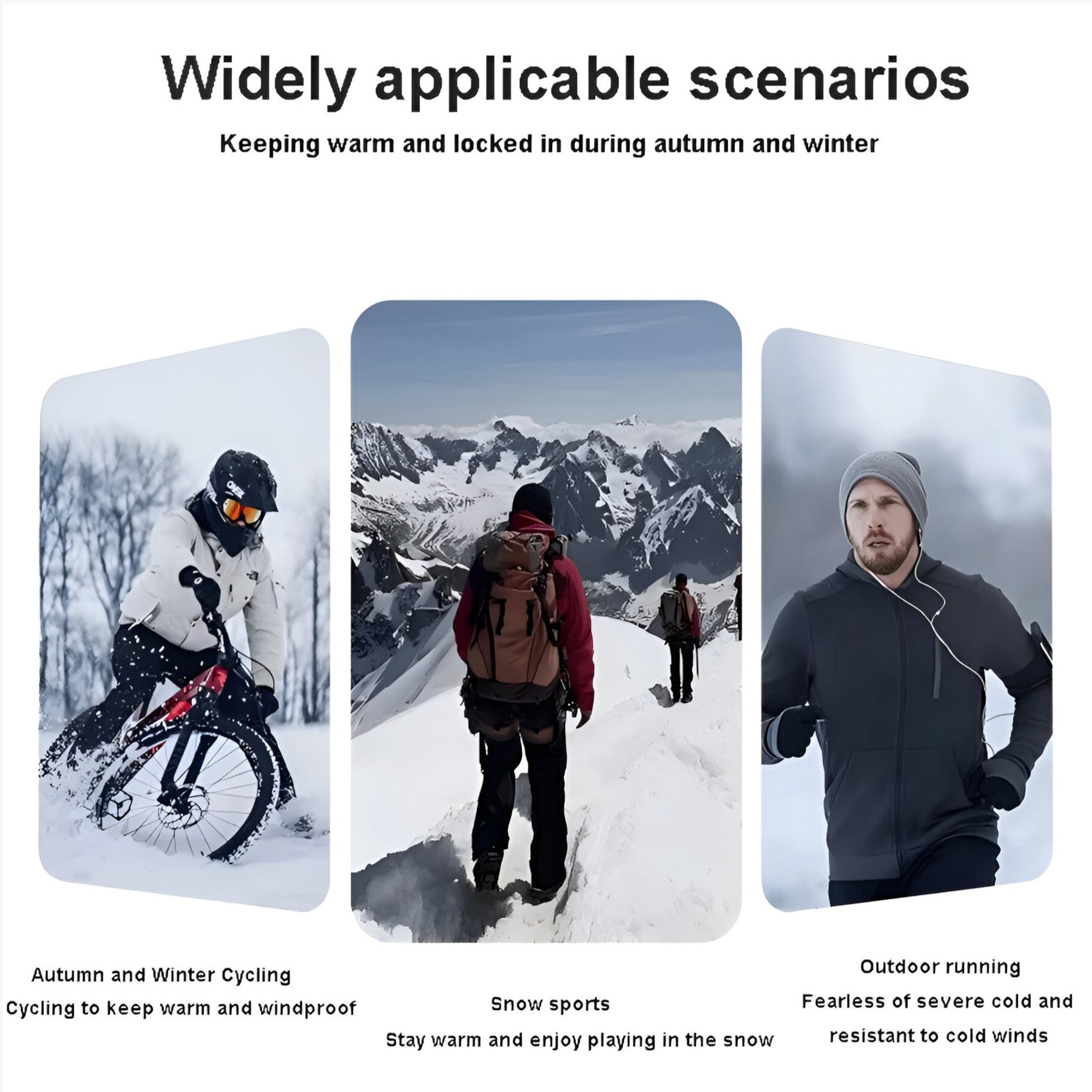 Arden Winterbestendige Touchscreen Handschoenen – Warm, Duurzaam en Volledig Touchscreen Compatibel