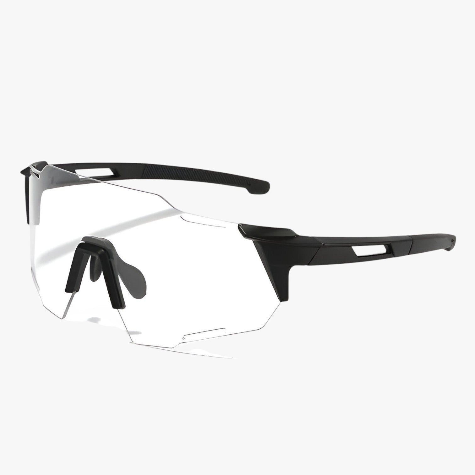Leroy | Cykelbrille – Vindafvisende beskyttelse og krystalklart syn - Sort Hvid - other - {{ product_tags }