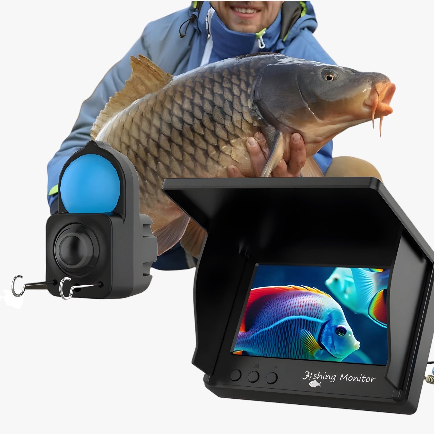 Chad | Undervandskamera 1080p – Vandtæt, Nattesyn & 6 Timers Brug - - other - {{ product_tags }