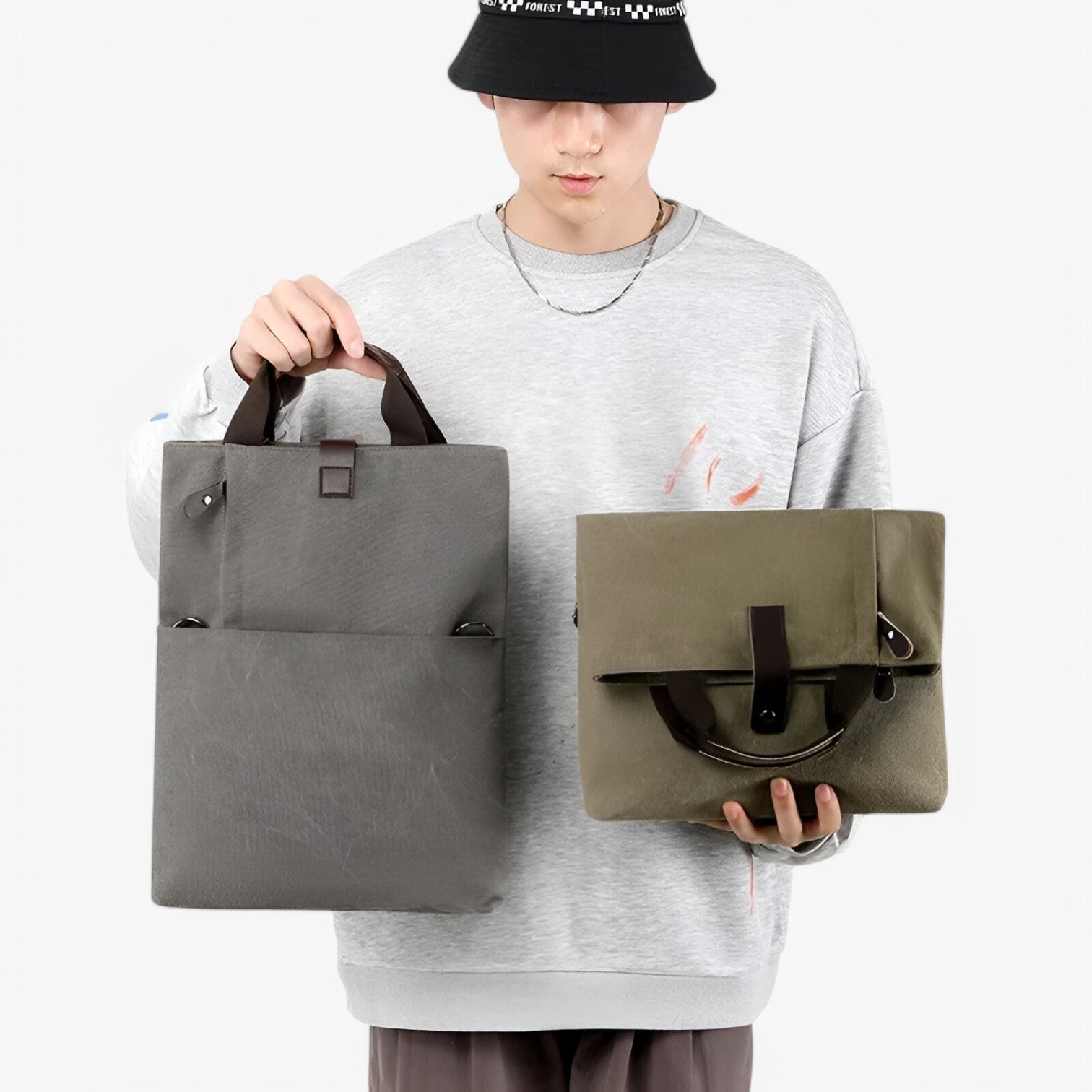 Kelvin | Stilig og alsidig: Læder skuldertaske til mænd - - bags - {{ product_tags }