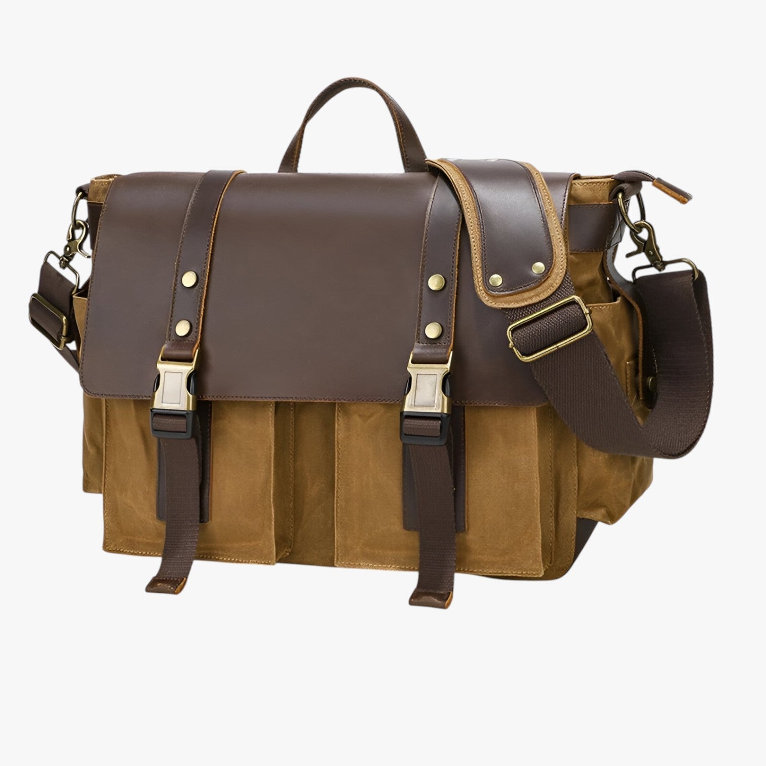 Israel | Borsa Messenger i læder vintage - - bags - {{ product_tags }