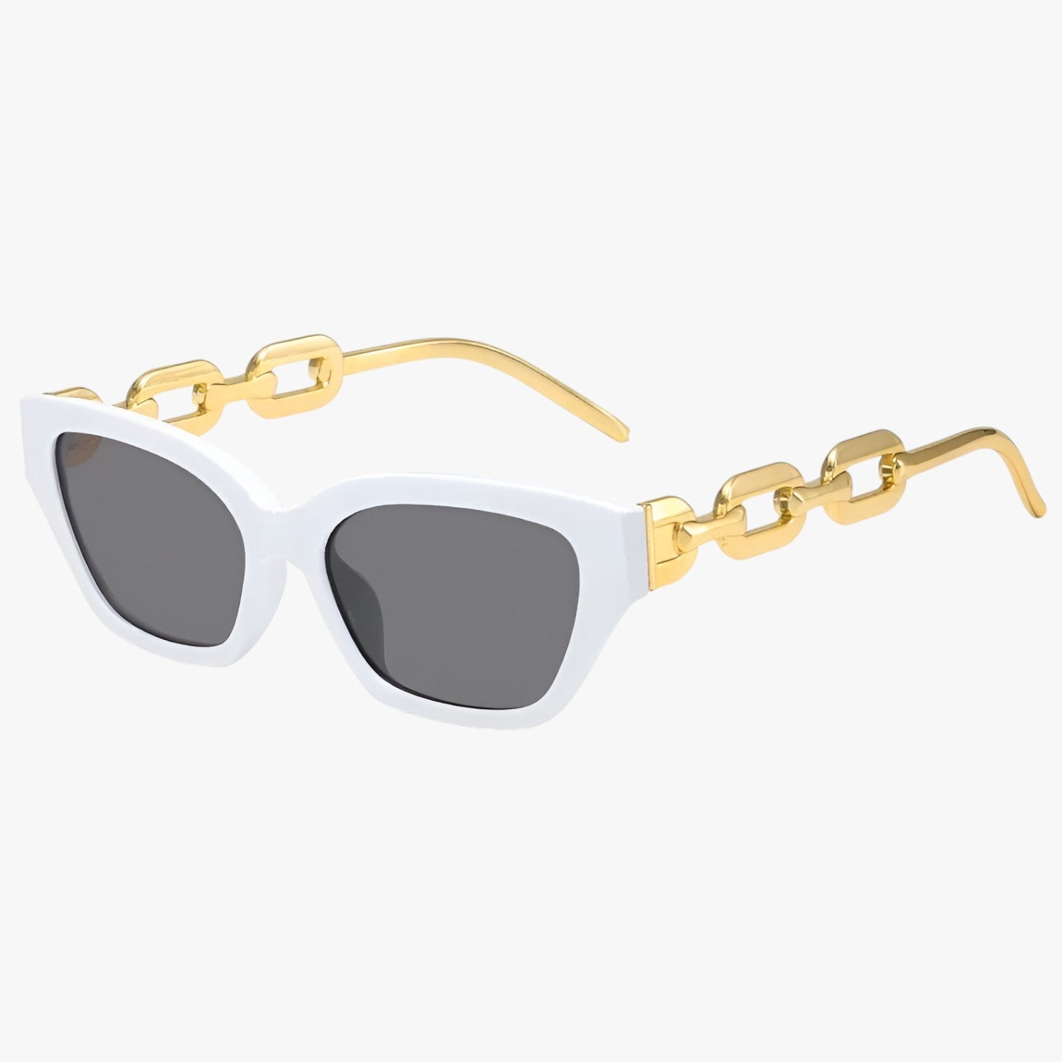 Carly | Vintage Cat-Eye solbrille – chic stil, UV-beskyttelse - hvid - women's fashion - {{ product_tags }