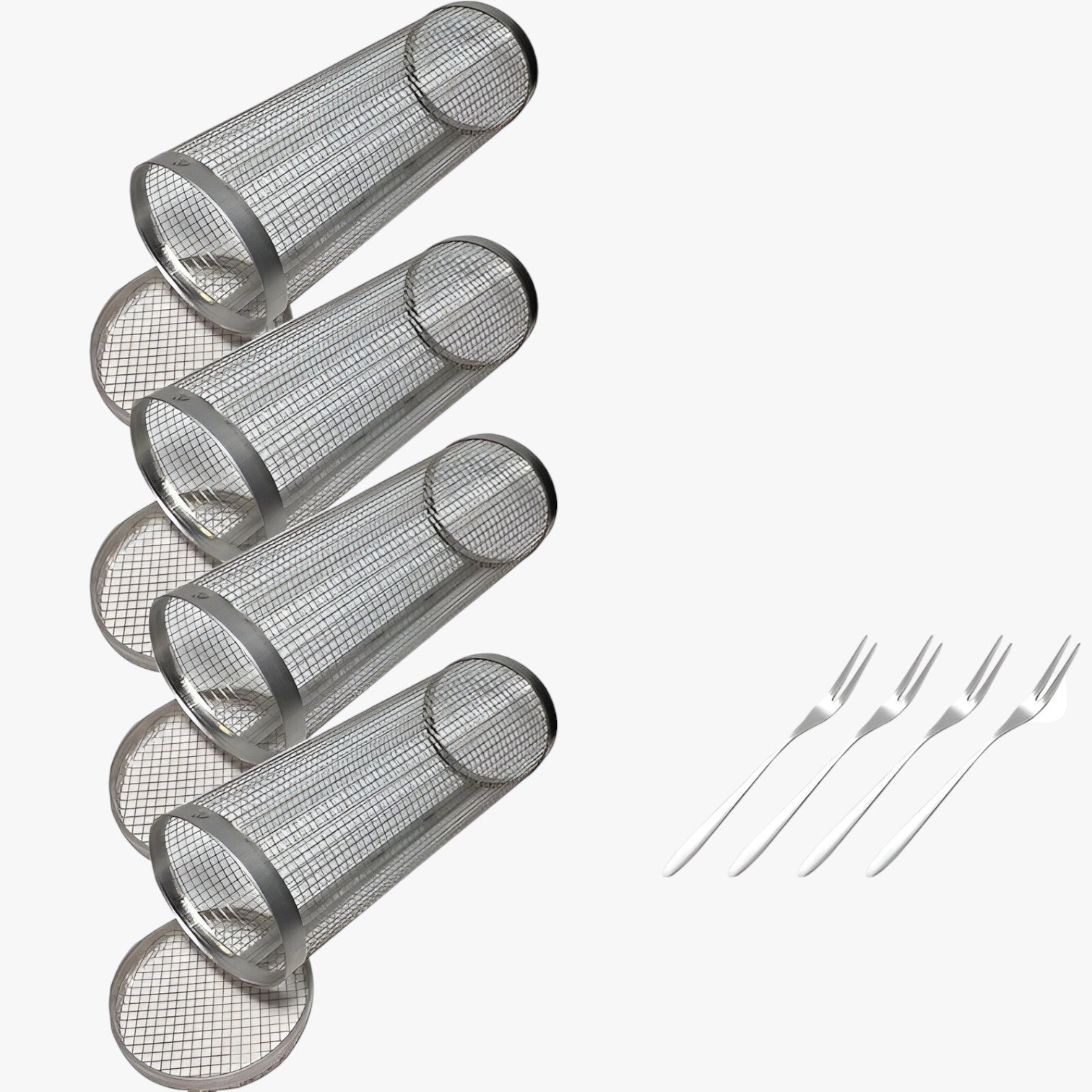 Harmoni | Drejbar BBQ-grillmand – Ensartet madlavning, ingen besvær med at dreje - - house & garden - {{ product_tags }