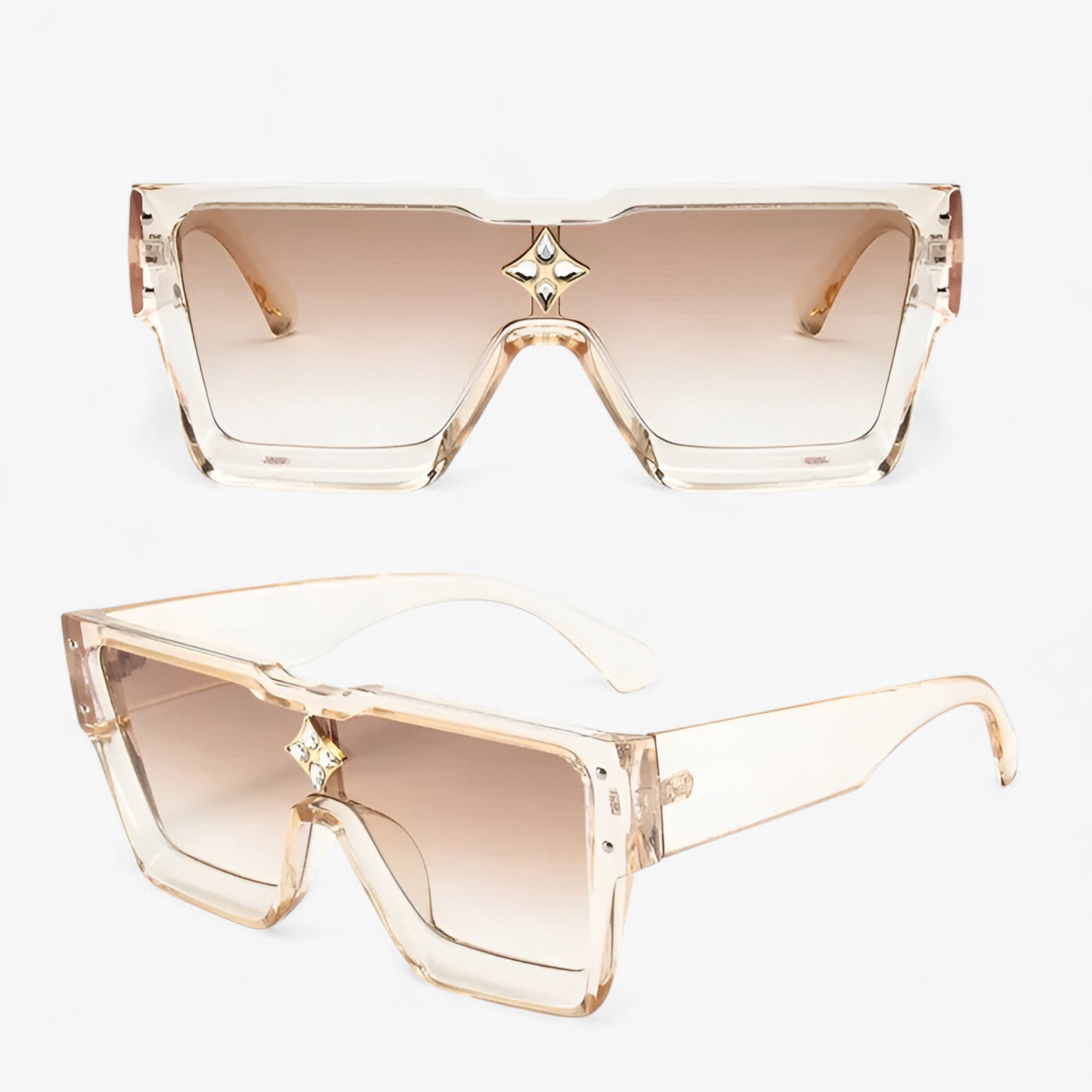 Victor | Unisex firkantet solbrille med UV400-beskyttelse - C5 - men's fashion - {{ product_tags }
