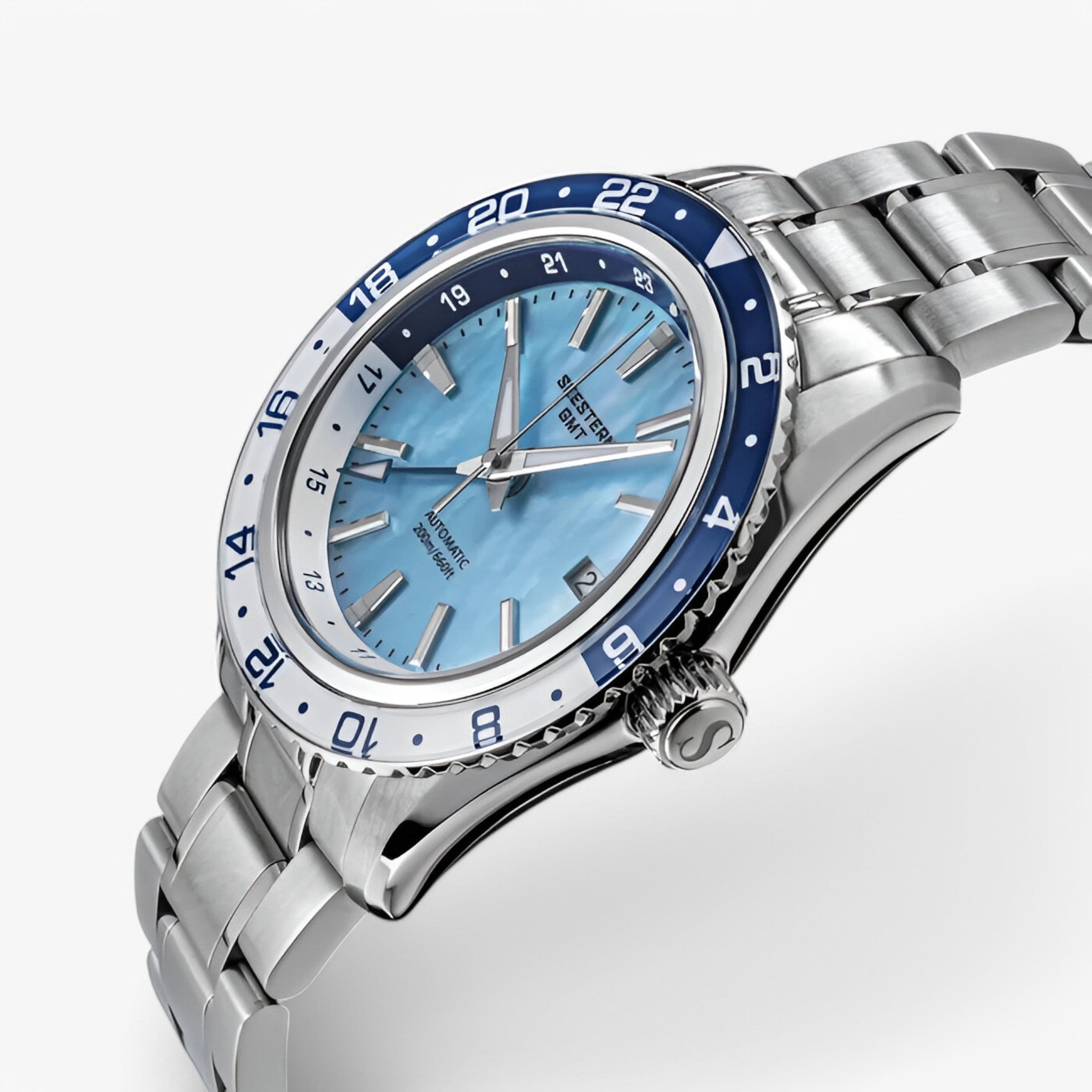 Ethan | Sofistikeret Automatisk GMT Kontorur - - watches - {{ product_tags }