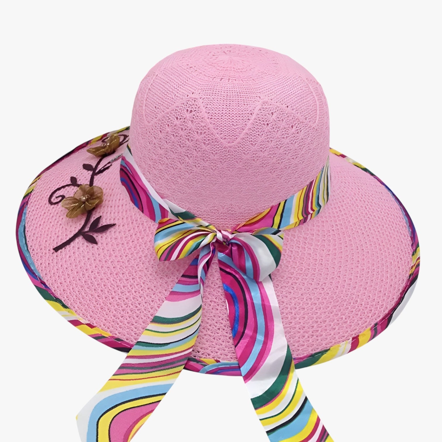 Nadia | Sommerhat med stor skygge – Moderigtig, sammenfoldelig og UV-beskyttende - - women's fashion - {{ product_tags }