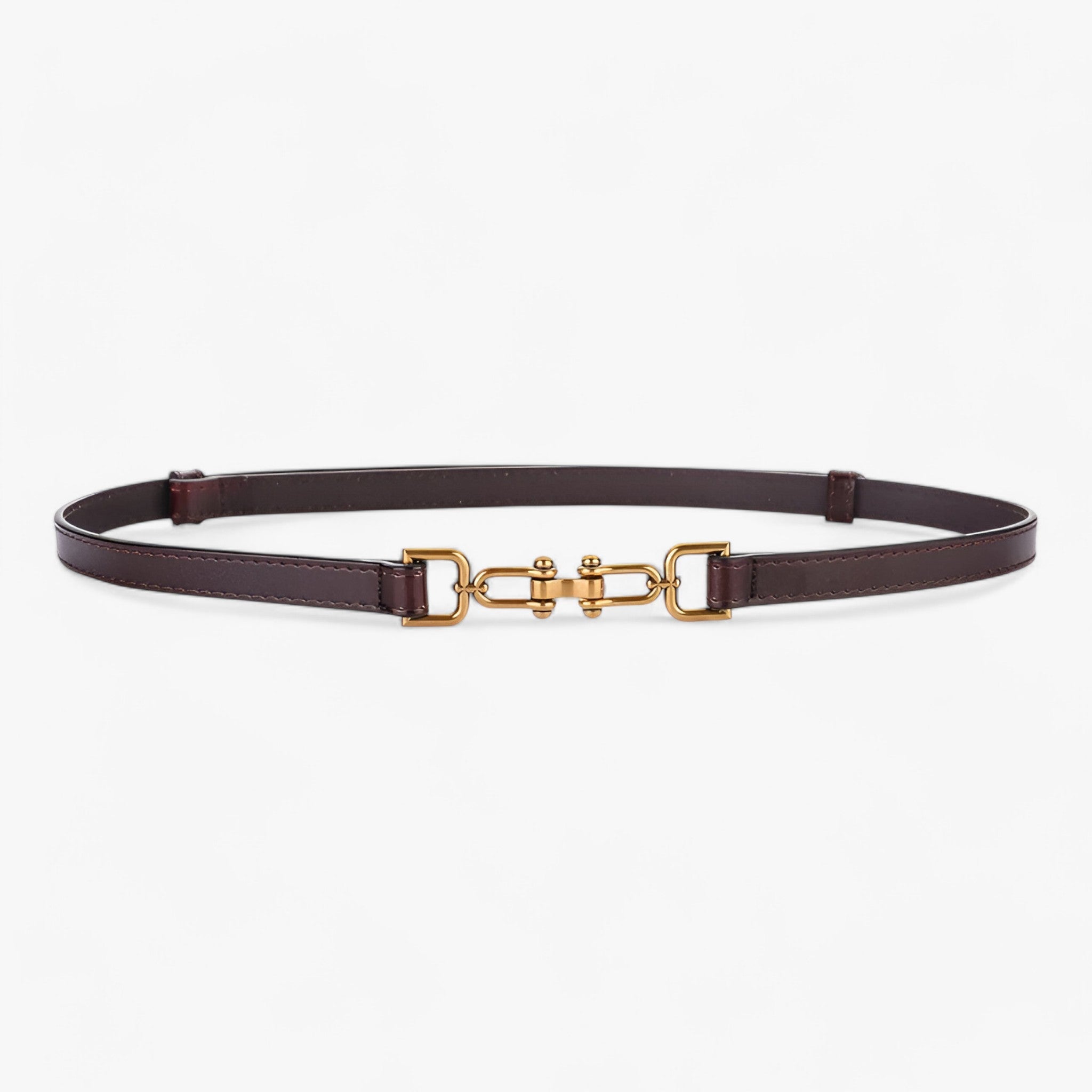 Amelia | Damebælte - Elegant og bæredygtig - Kaffe 95 CM - women's fashion - {{ product_tags }