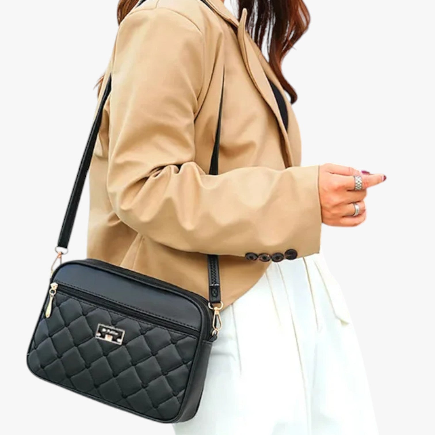 Camilla | Damen-Shoulderbag 2025 i PU Lingge, Lille og Alsidig - - Camilla | Damen-Shoulderbag 2025 i PU Lingge, Lille og Alsidig - €25 - {{ product_tags }