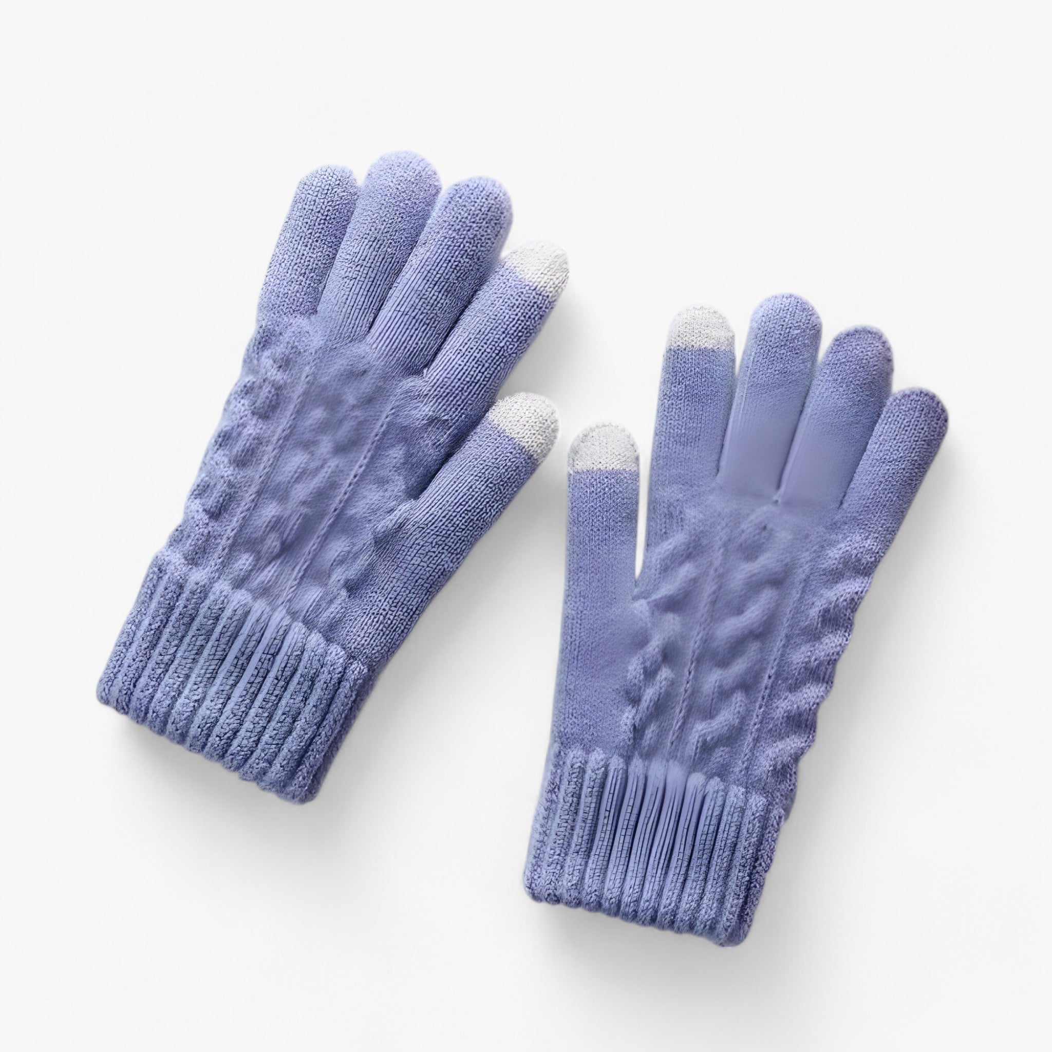 Termiske dameshandsker | Touchscreen-kompatible - Varme & Stilfulde - Lys lilla - winter - {{ product_tags }