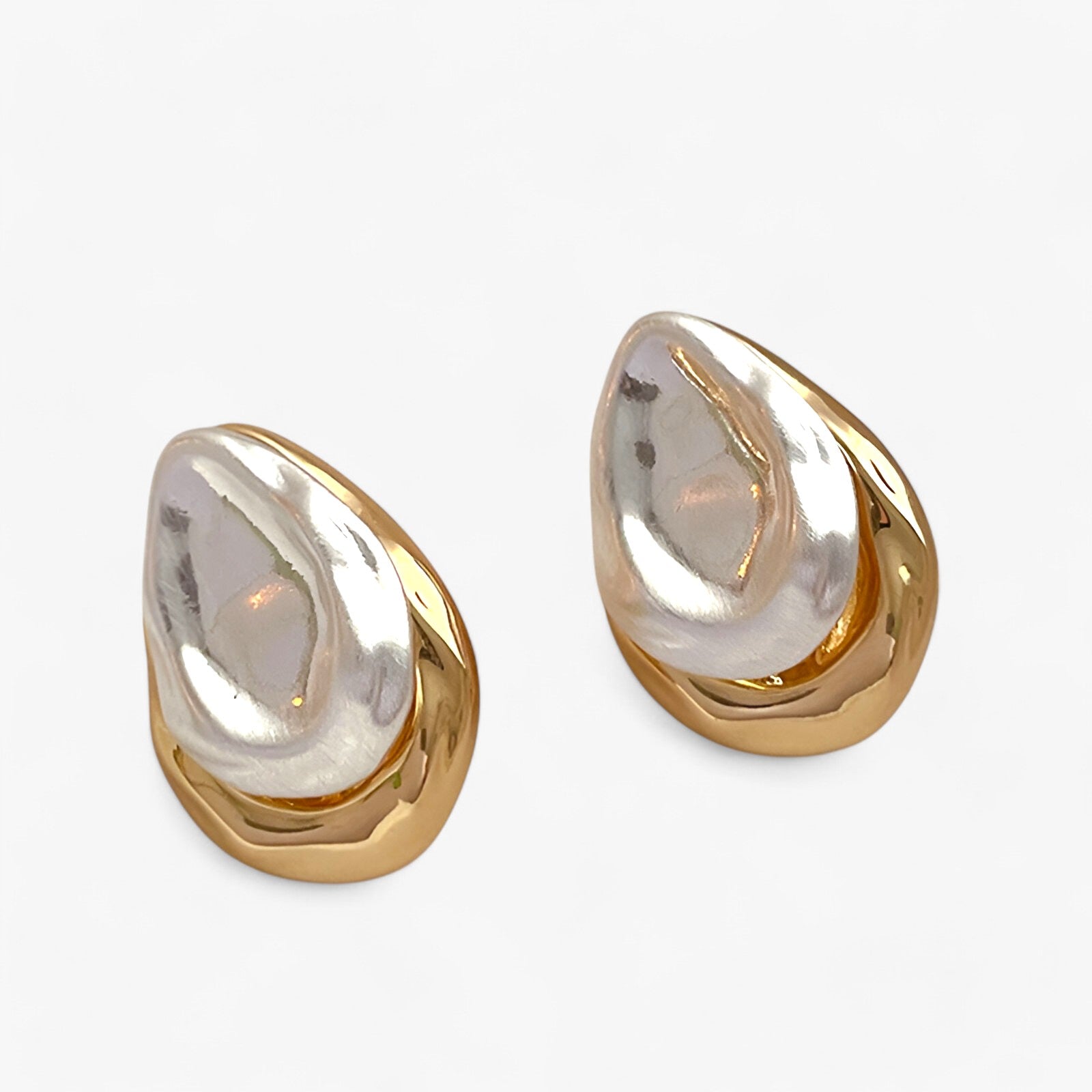 Jocelyn | Metaløreringe til kvinder - stilfulde festgaver med ryg-til-front-design - Stil 1 - women's fashion - {{ product_tags }