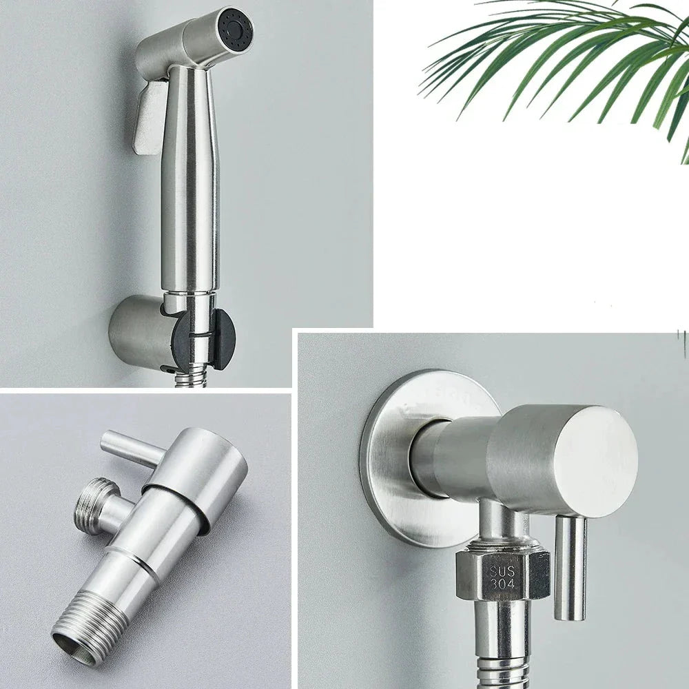 Shinesia | Toilet Bidet Sprayer | Hygiejnisk Rengøring | Komfortabelt og Let - - other - {{ product_tags }