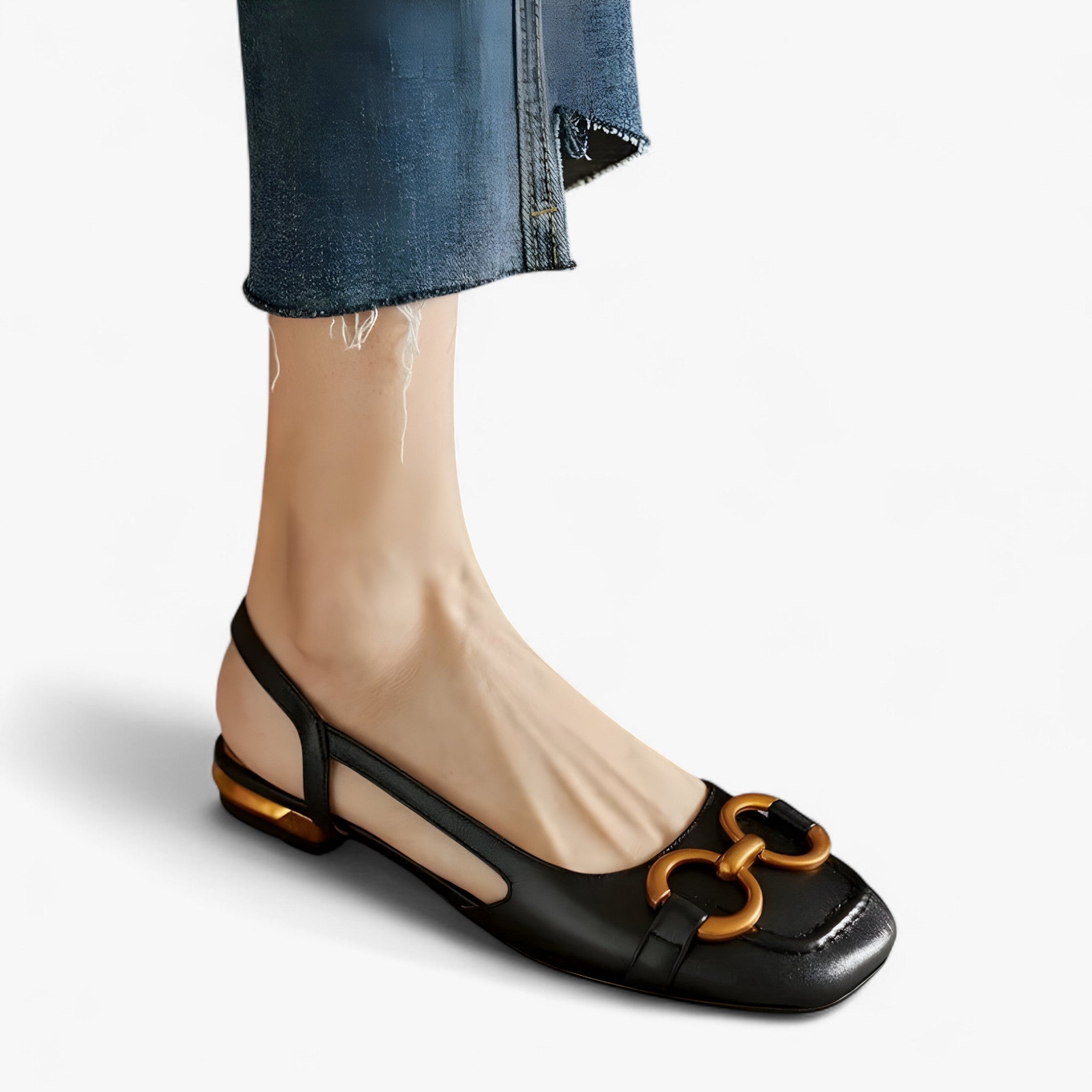 Leny | Elegante Ortopædiske Sandaler - Sort (næsten udsolgt) - shoes - {{ product_tags }