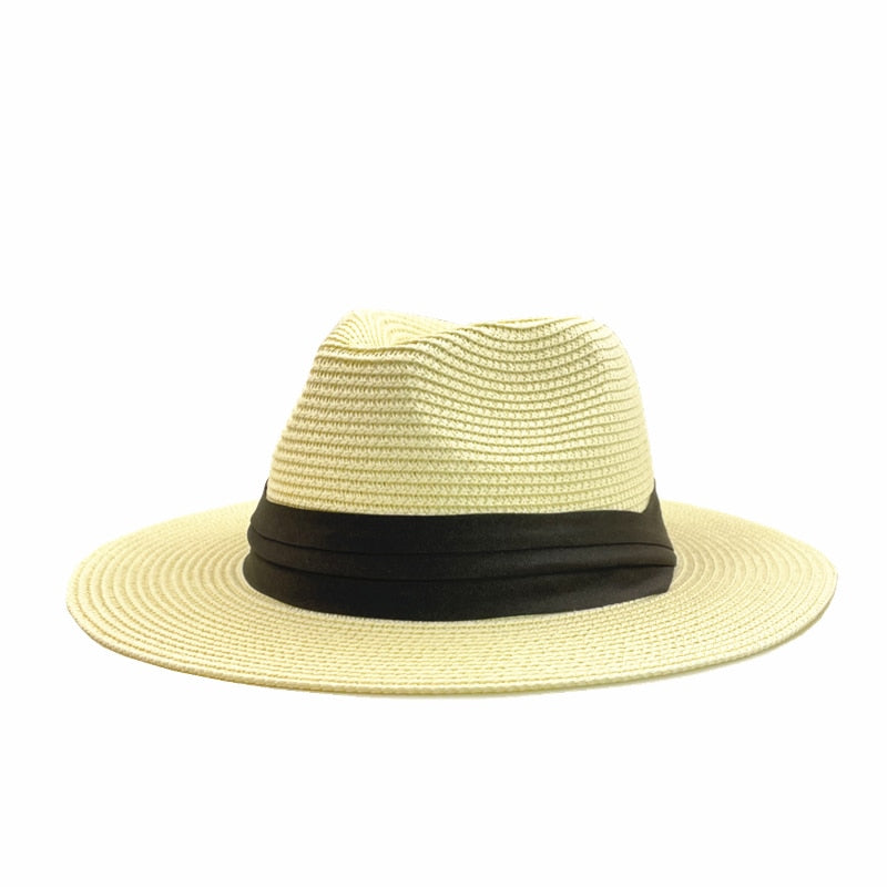 Panamansk stråhat - Mælkehvid - women's fashion - {{ product_tags }